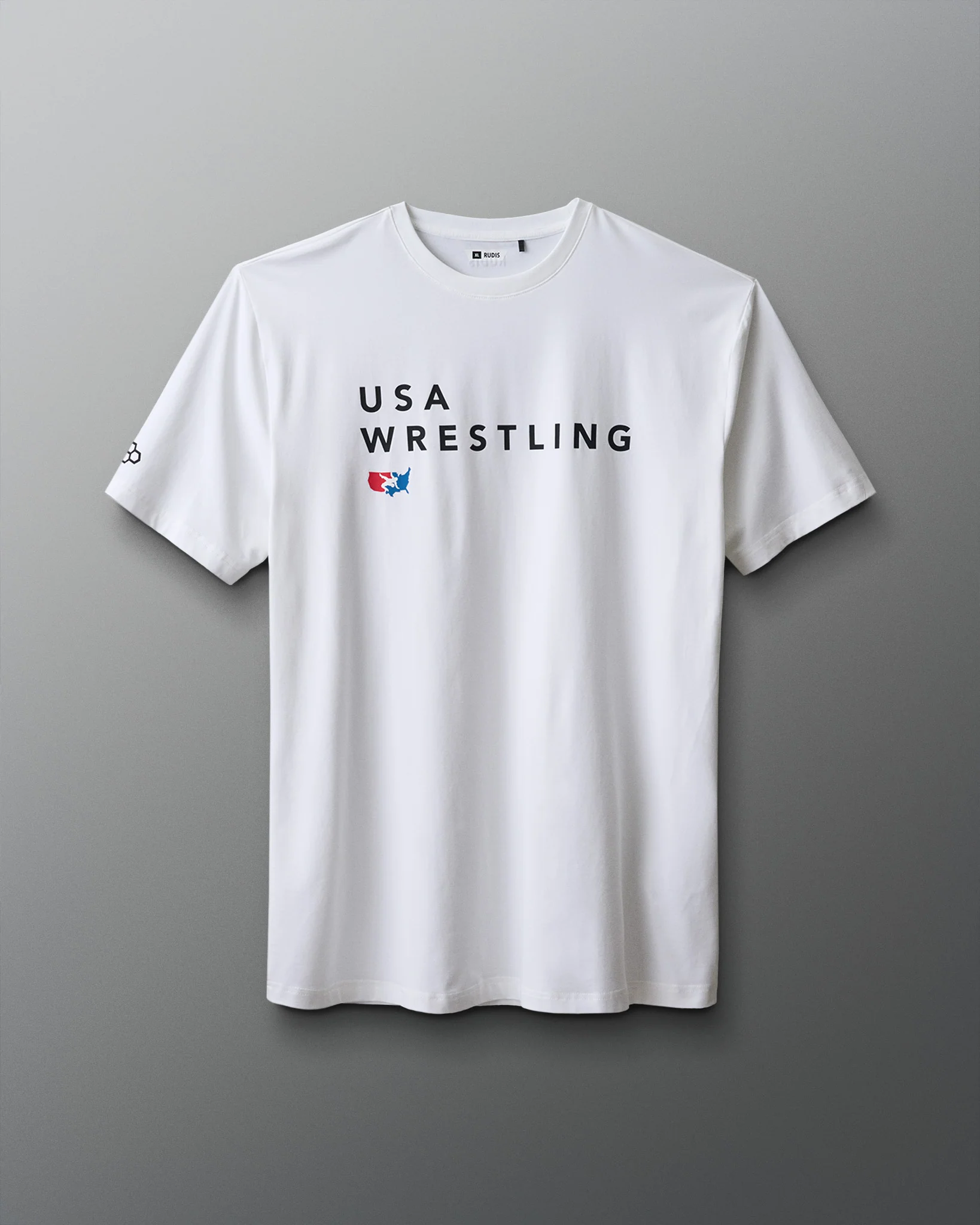 USA Wrestling Stacked Hybrid T-Shirt - Image 6