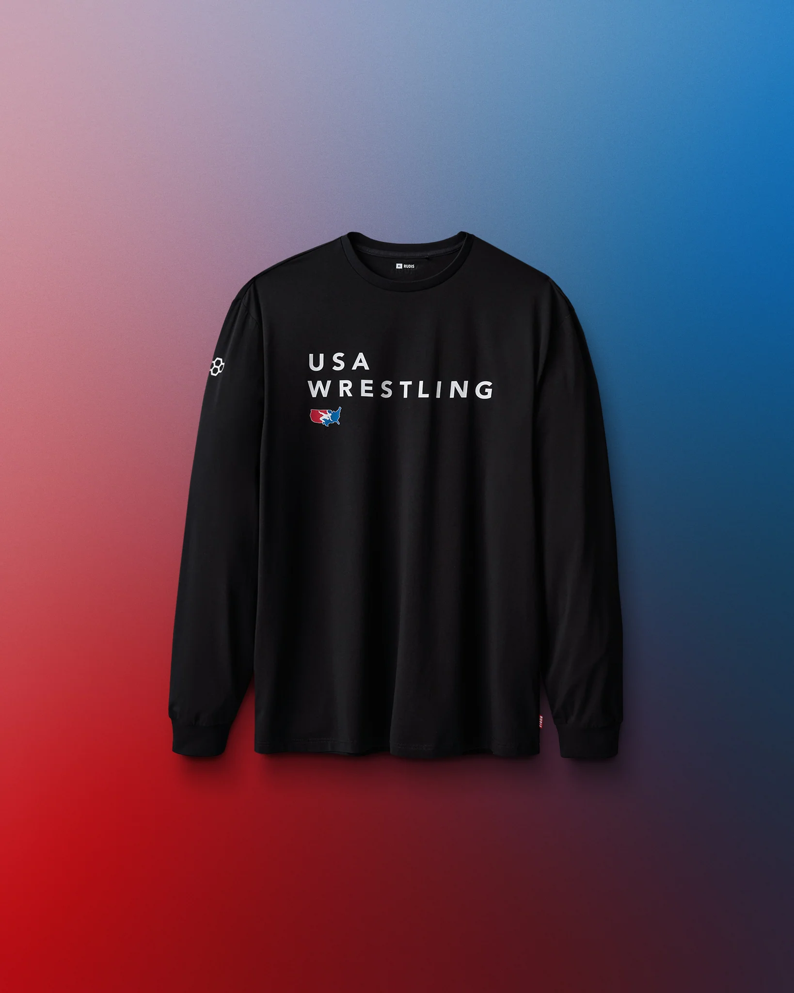 USA Wrestling Stacked Hybrid Youth Long Sleeve - Image 4