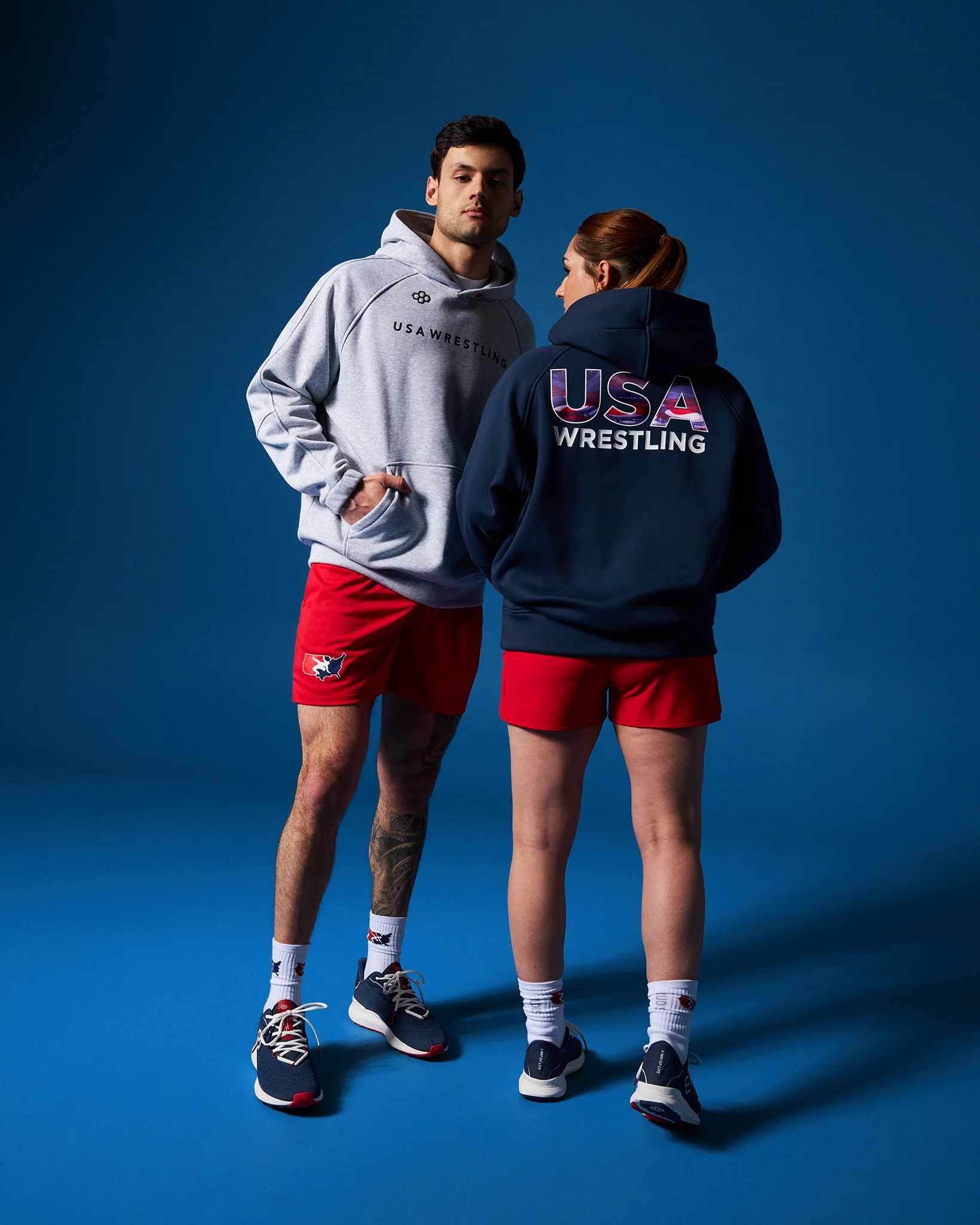 USA Wrestling Tech Fleece Hoodie - Image 14