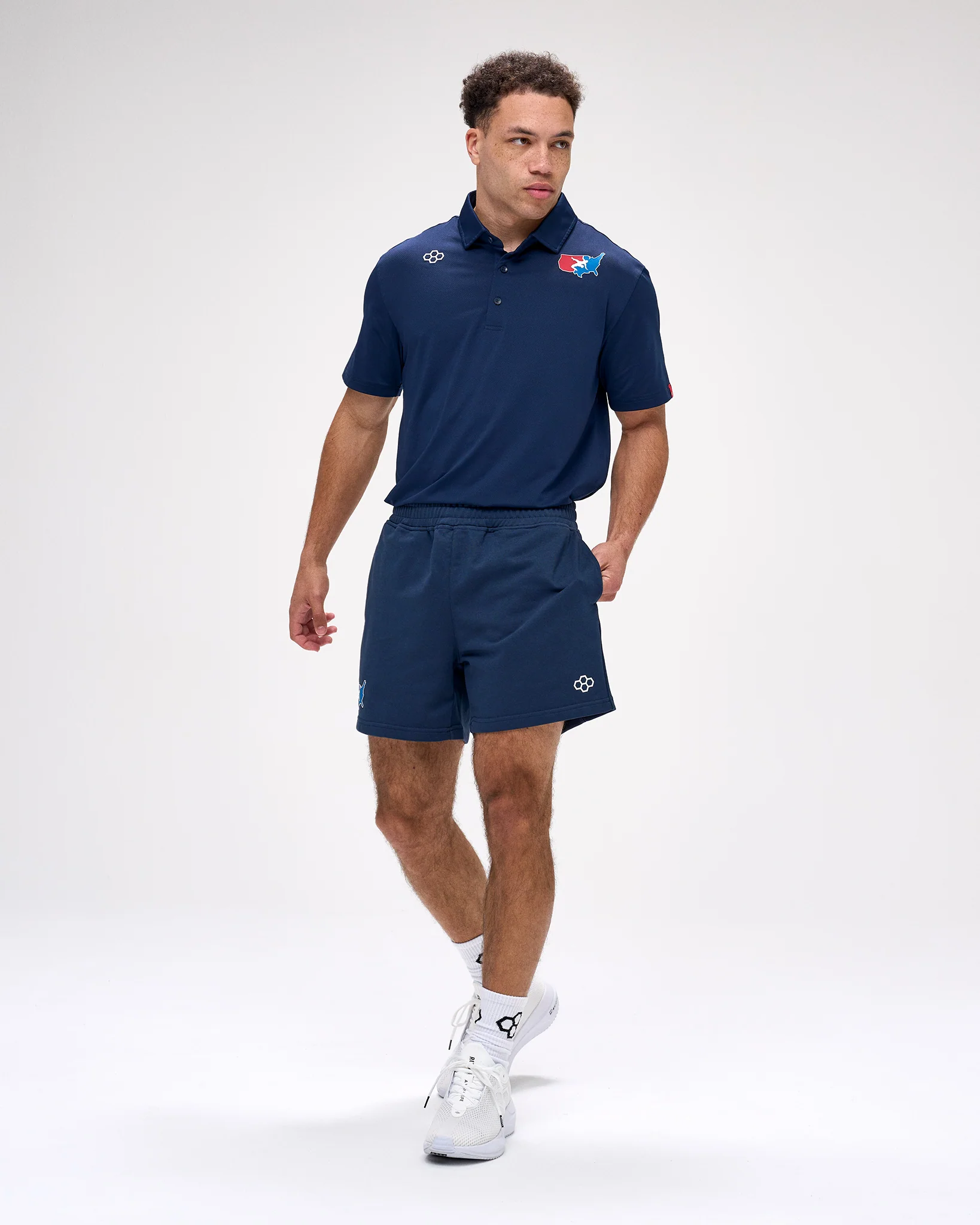 USA Wrestling Classic Performance Polo - Image 4