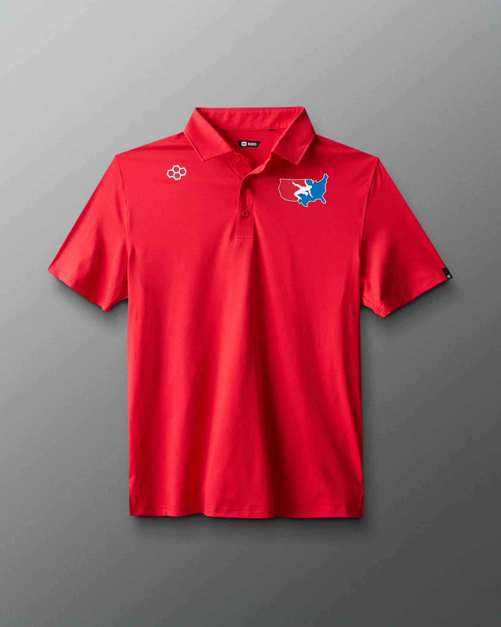 USA Wrestling Classic Performance Polo - Image 7