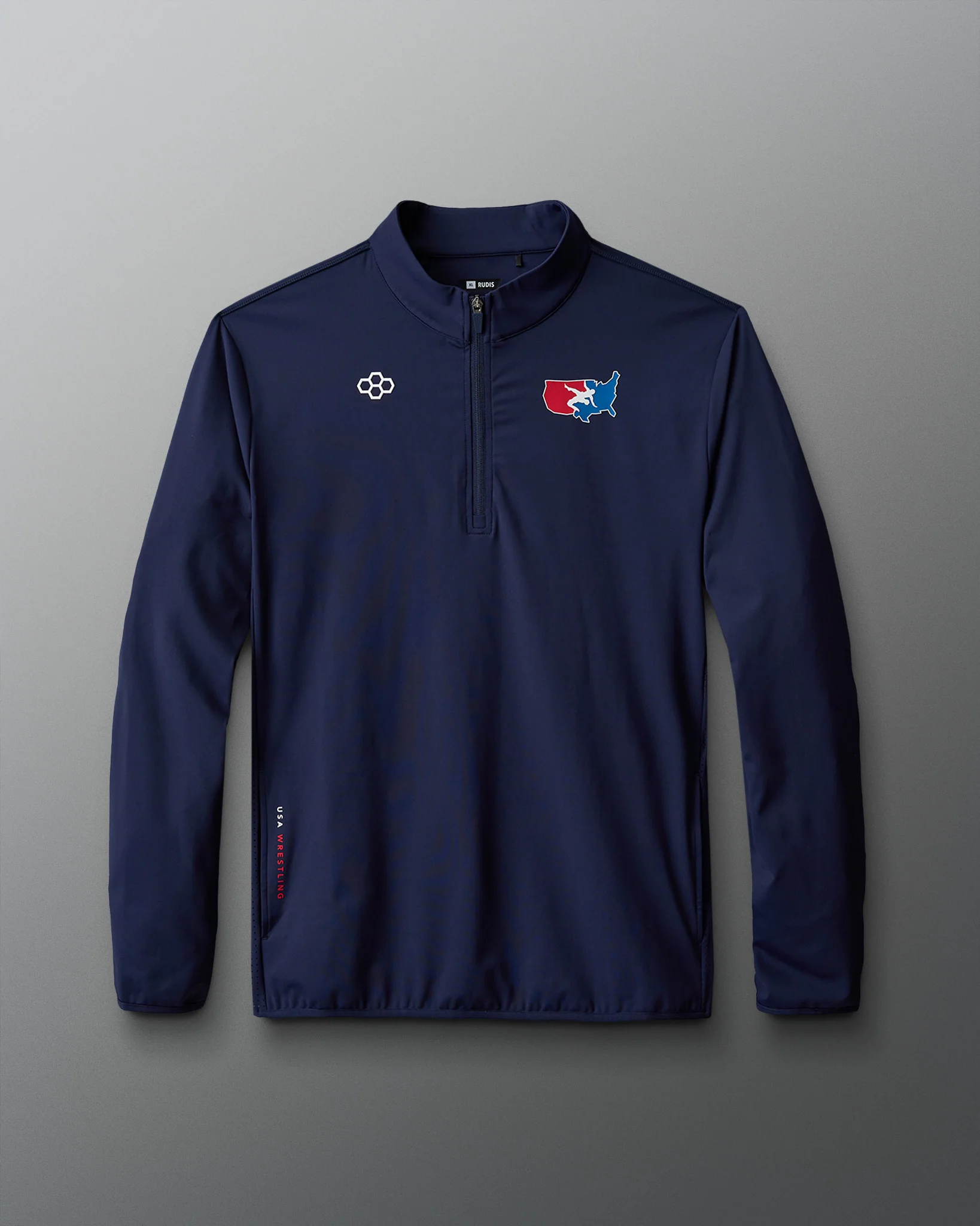 USA Wrestling Victory 1/4 Zip Jacket - Image 2