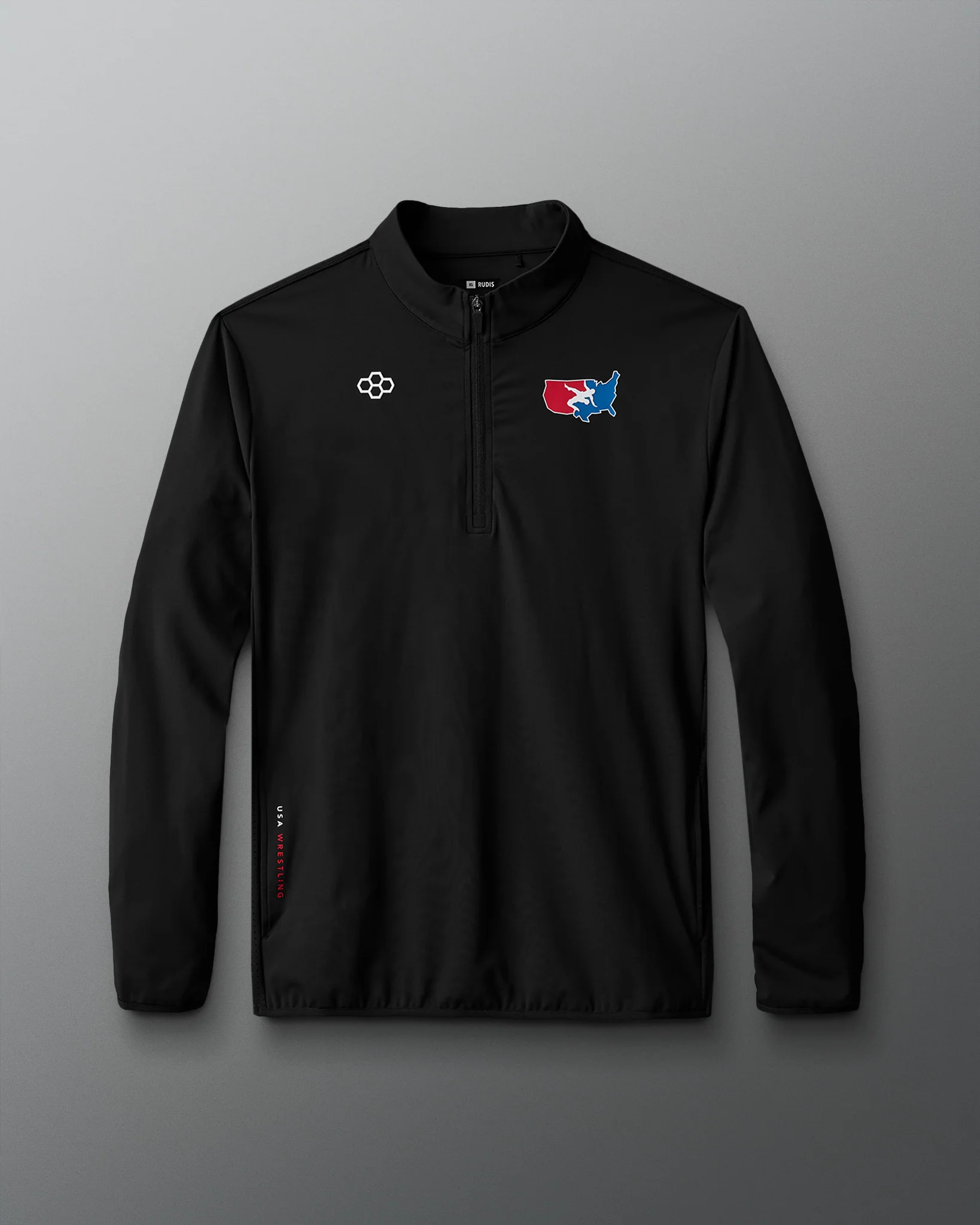 USA Wrestling Victory 1/4 Zip Jacket - Image 3
