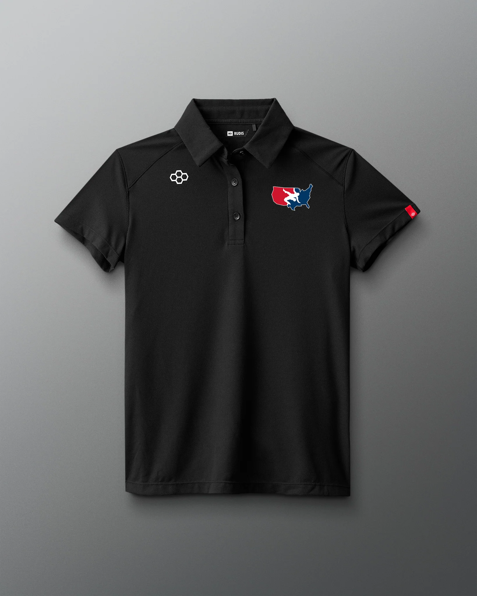USA Wrestling Women's Go-To Polo - Image 3