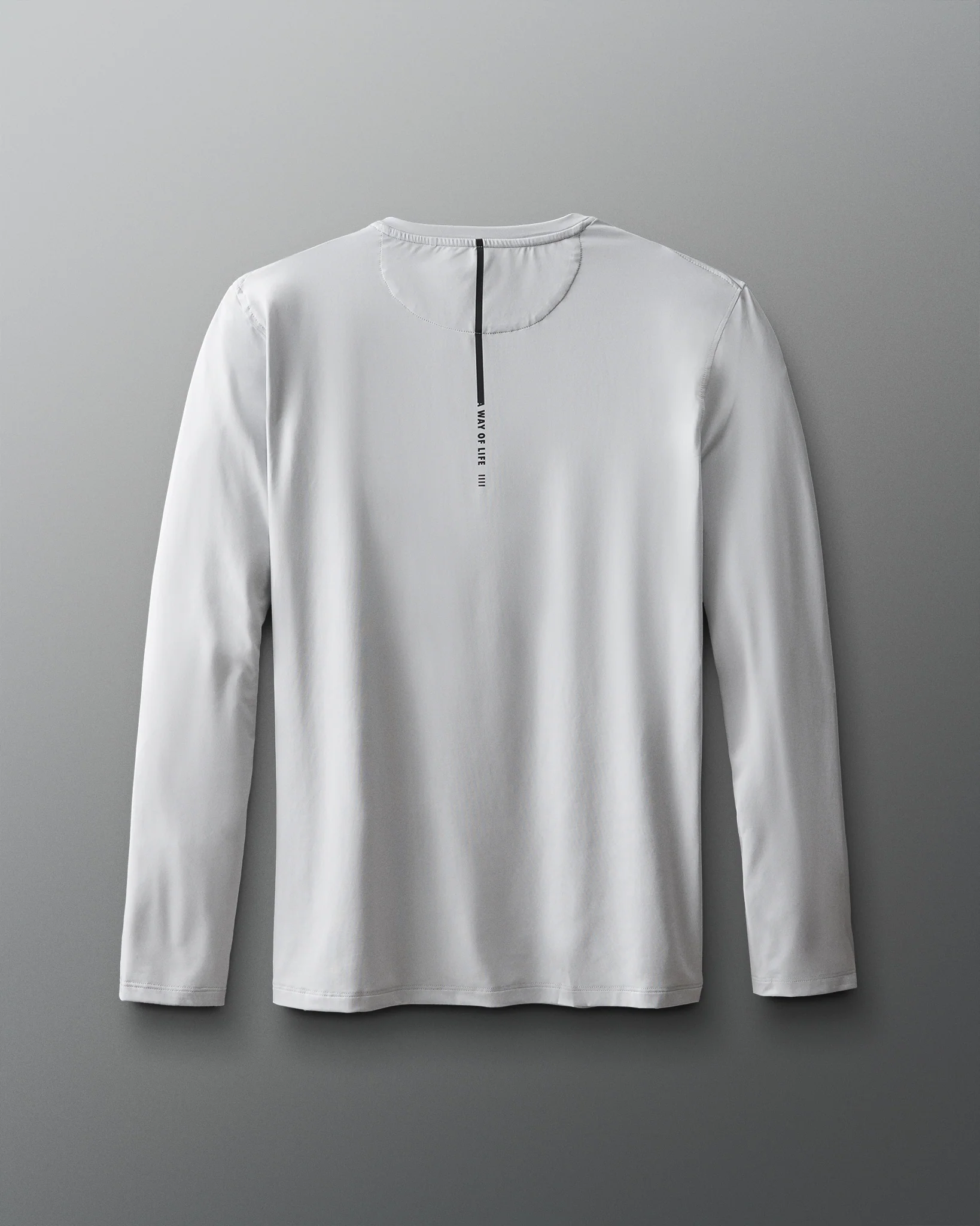 USA Wrestling Wordmark Performance Heather Long Sleeve - Image 2