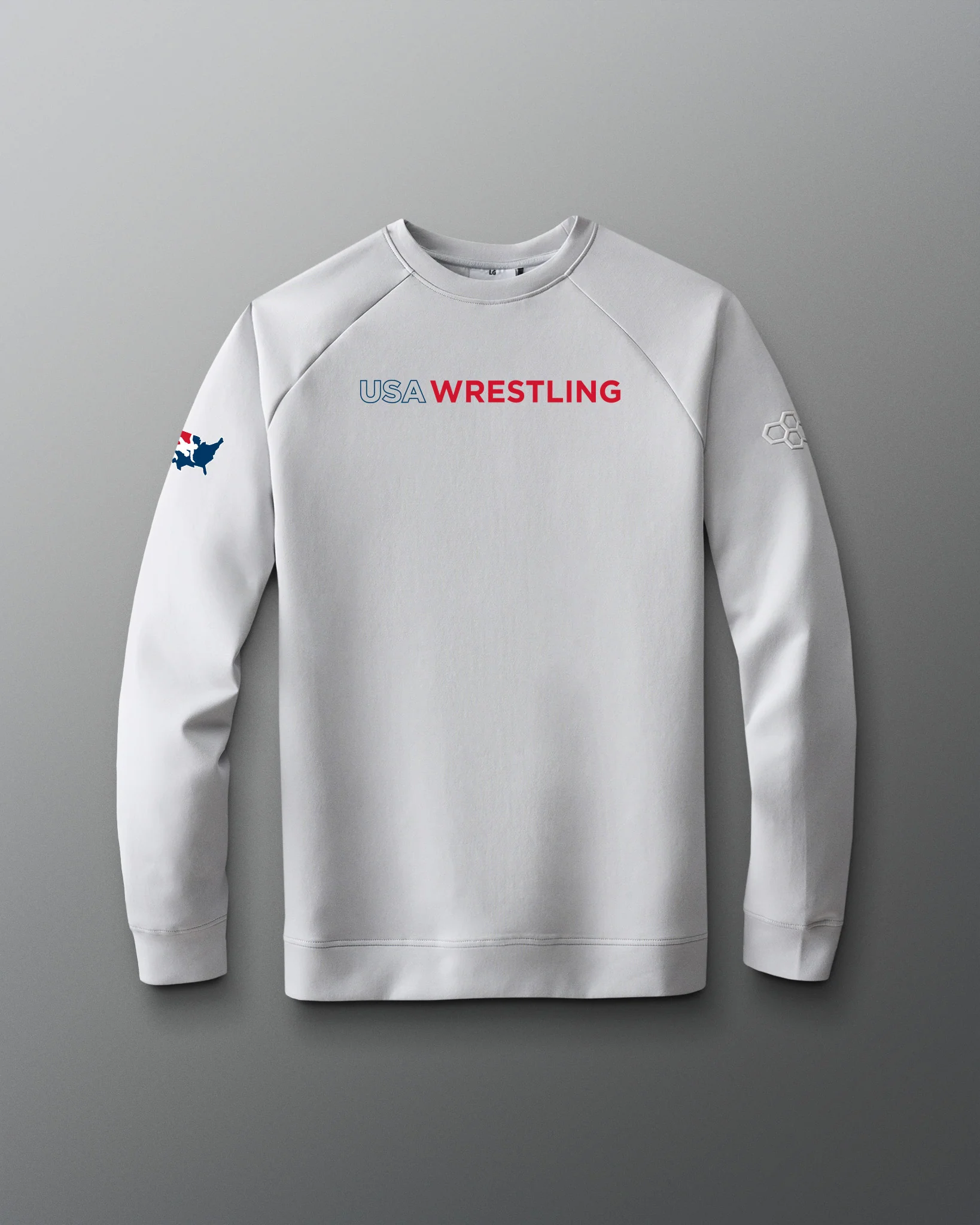 USA Wrestling Wordmark Ultimate Crewneck