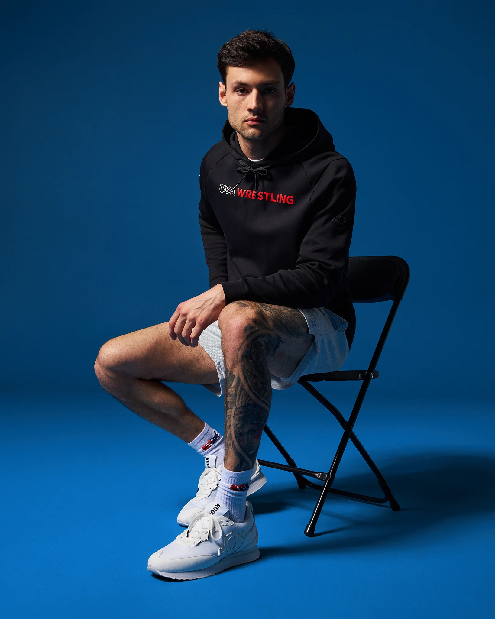 USA Wrestling Wordmark Ultimate Hoodie - Image 2
