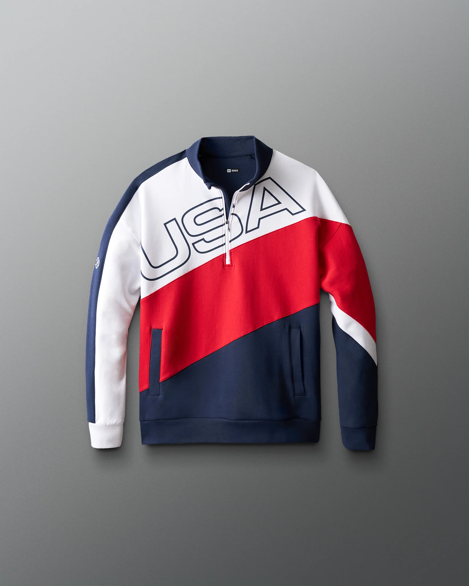 USA Wrestling Youth Colorblock 1/4 Zip
