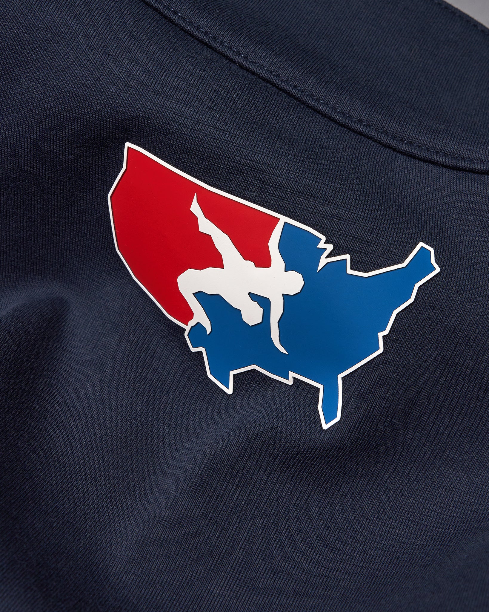 USA Wrestling Youth Colorblock 1/4 Zip - Image 6