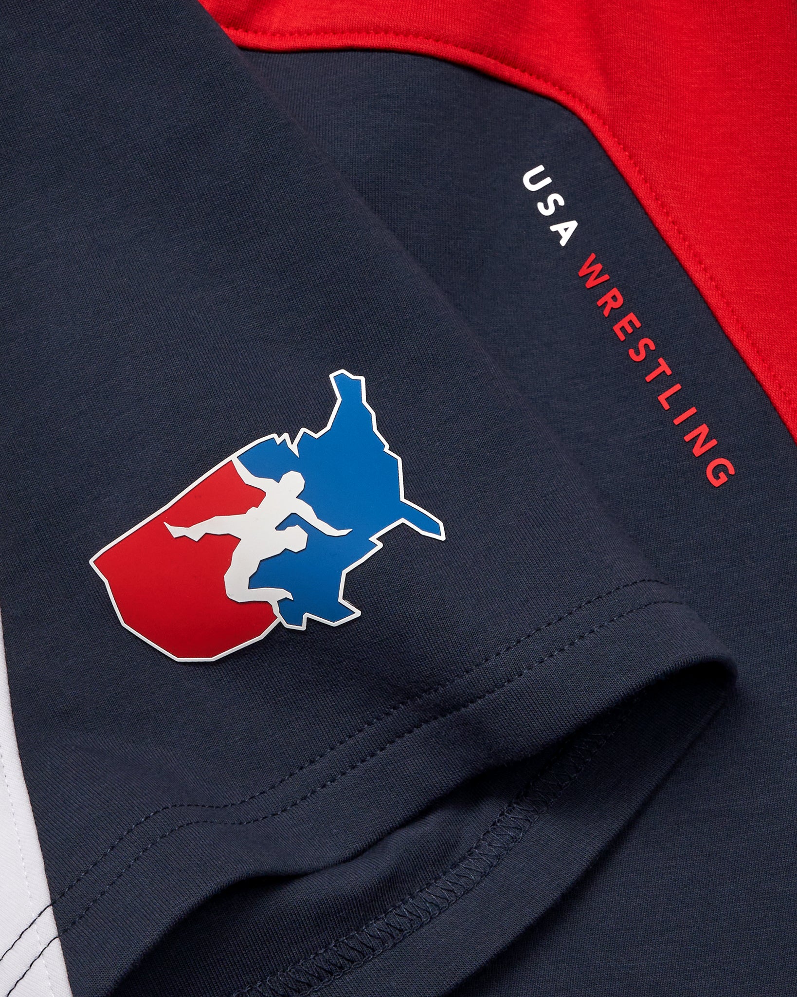 USA Wrestling Youth Colorblock 5" Shorts - Image 3