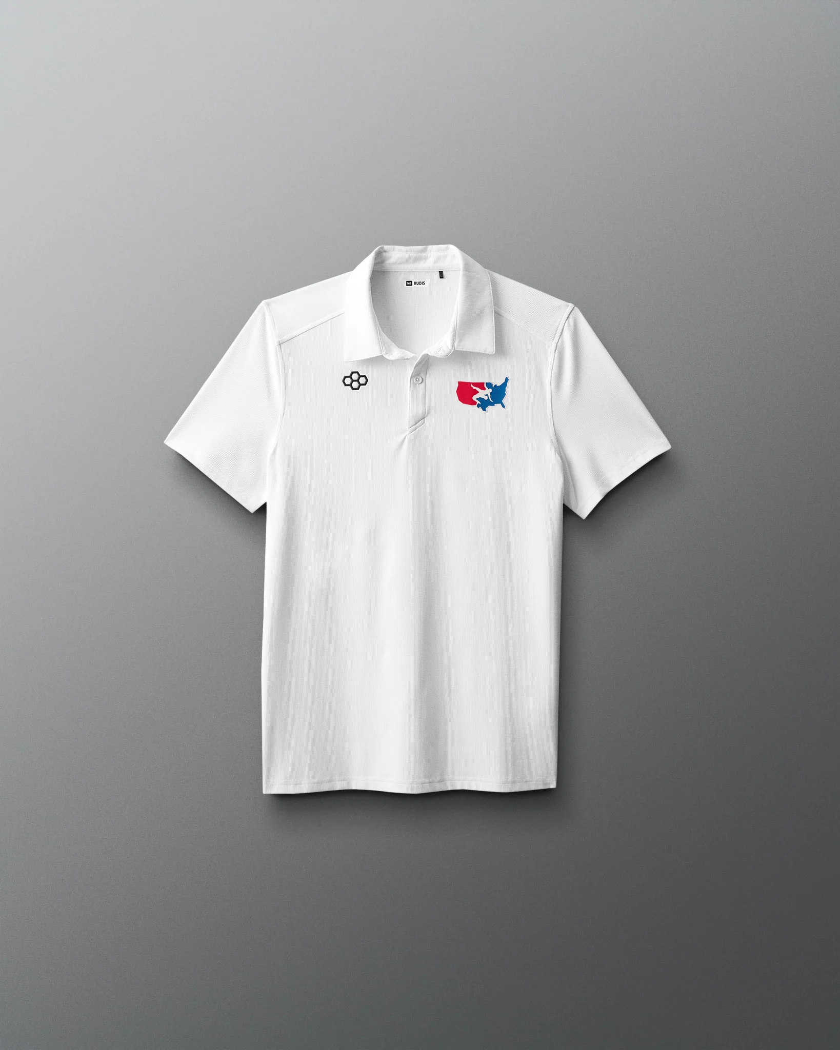 USA Wrestling Youth Go-To Hex Polo - Image 3
