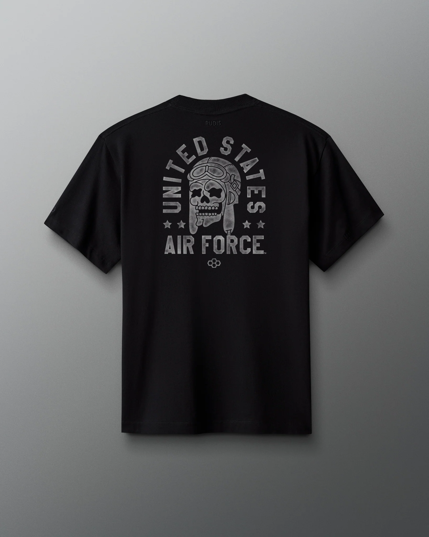USAF Skull Heavyweight T-Shirt