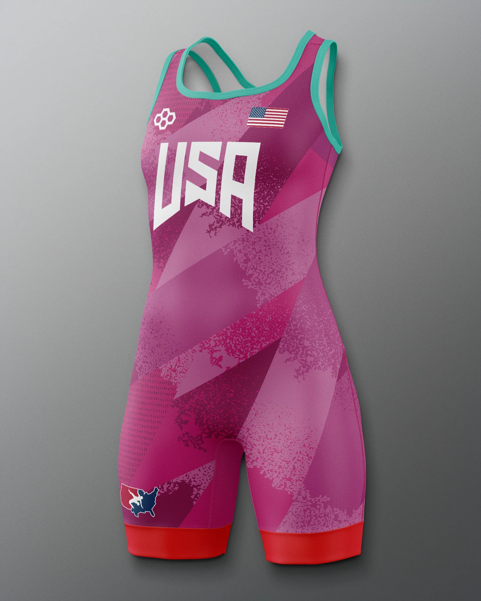 USAW Grit Icon Women's 2.0 Elite Singlet - Image 6