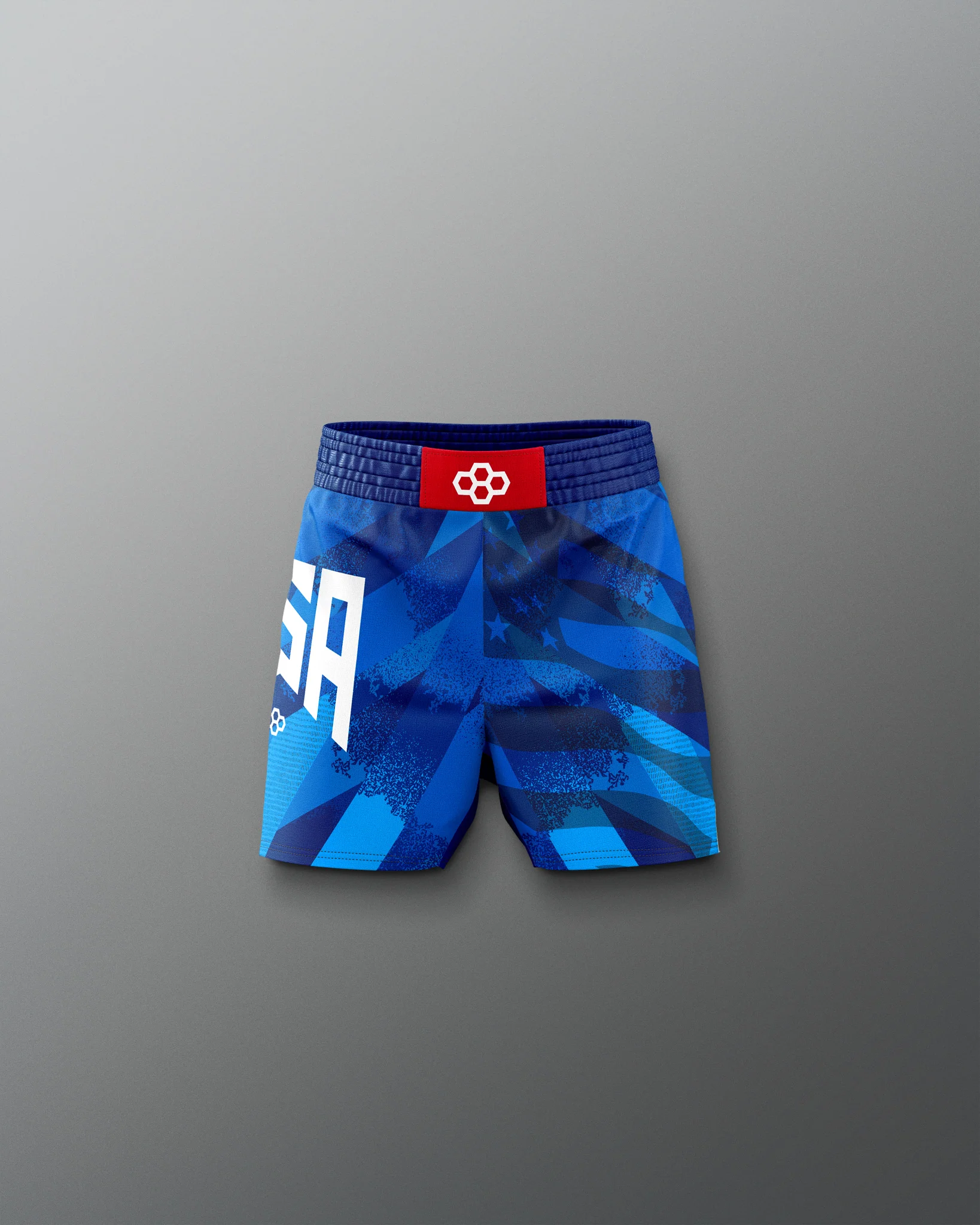 USAW Grit Icon Youth Sublimated Shorts - Image 3
