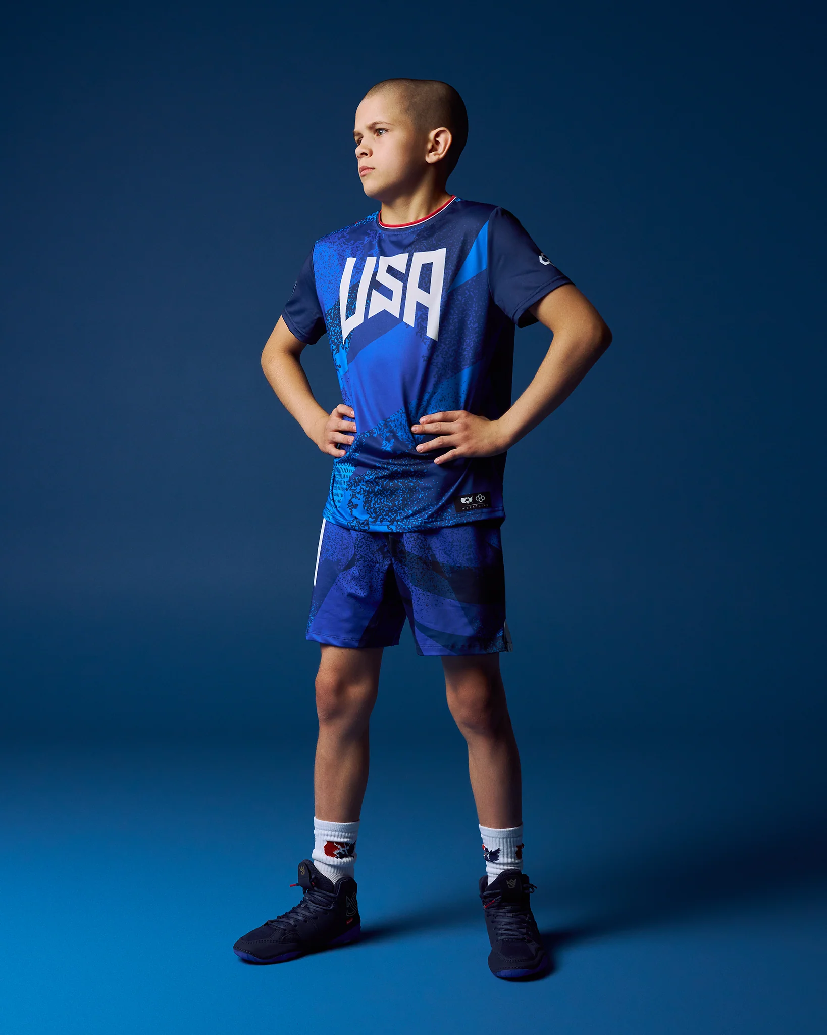 USAW Grit Icon Youth Sublimated T-Shirt - Image 3