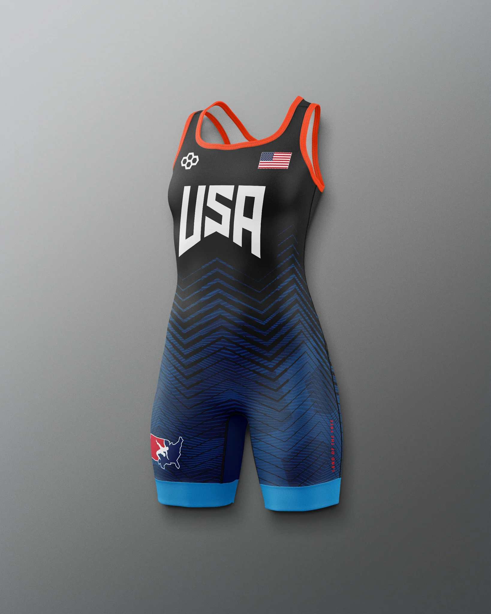 USAW Icon Girl's 2.0 Elite Singlet - Image 2
