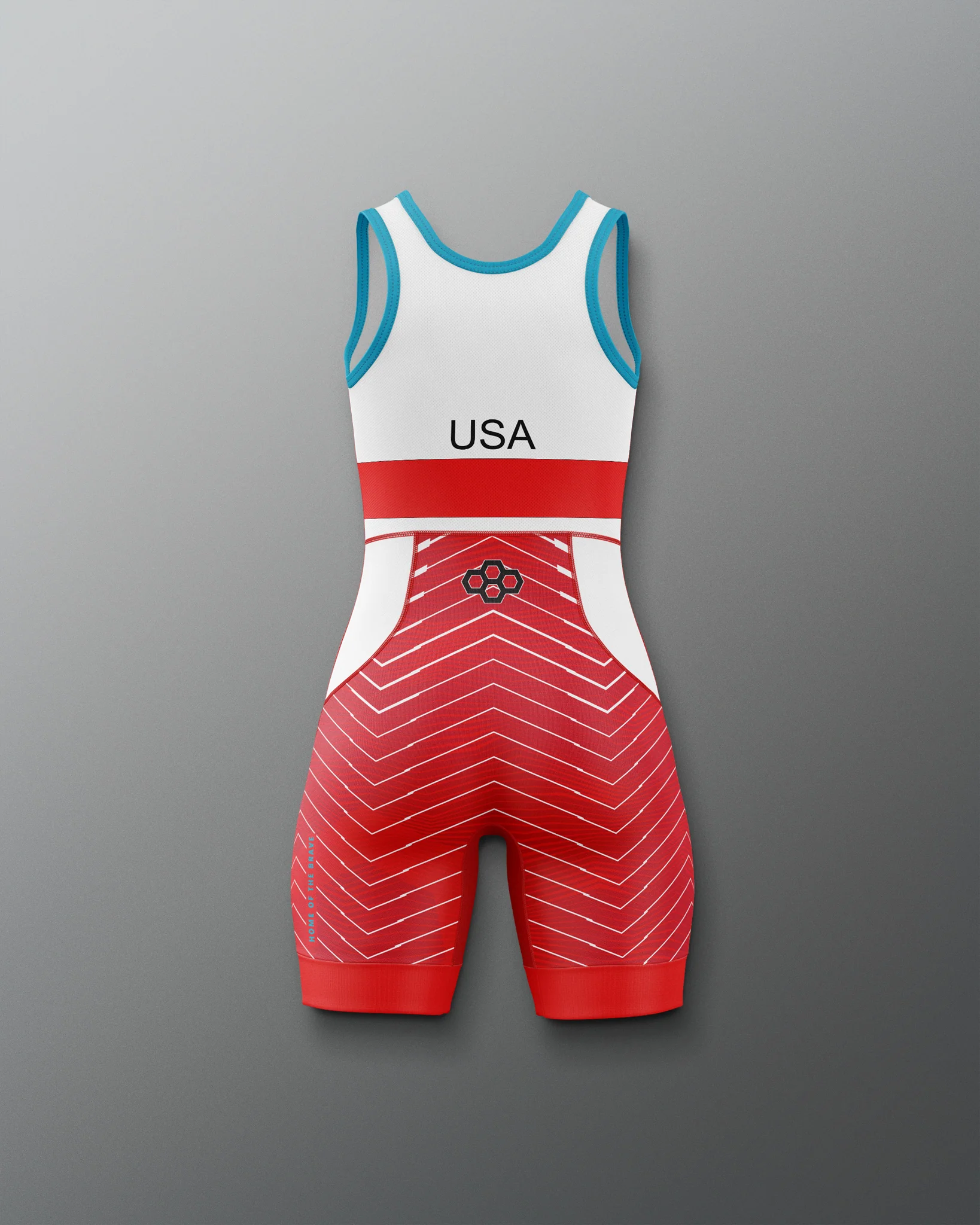 USAW Icon Girl's 2.0 Elite Singlet - Image 4