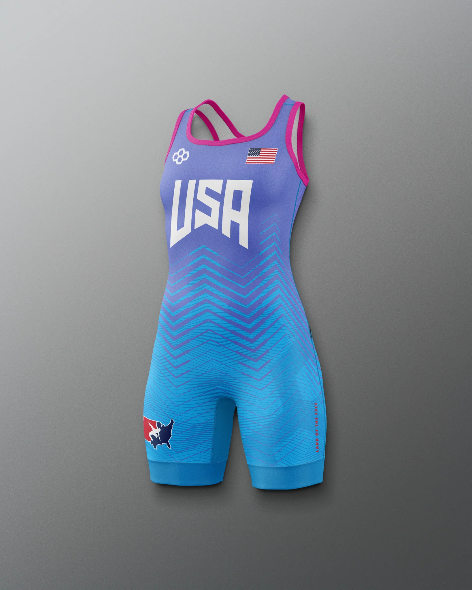 USAW Icon Girl's 2.0 Elite Singlet - Image 5
