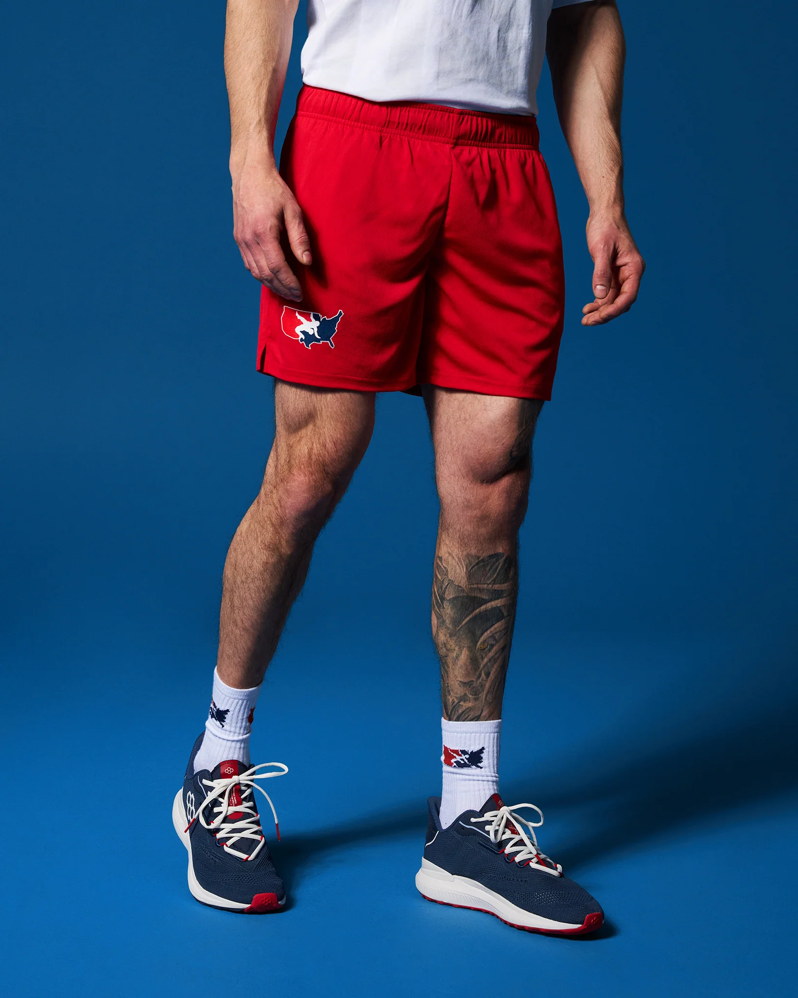 USAW Logo 6" 2.0 Mesh Shorts - Image 2