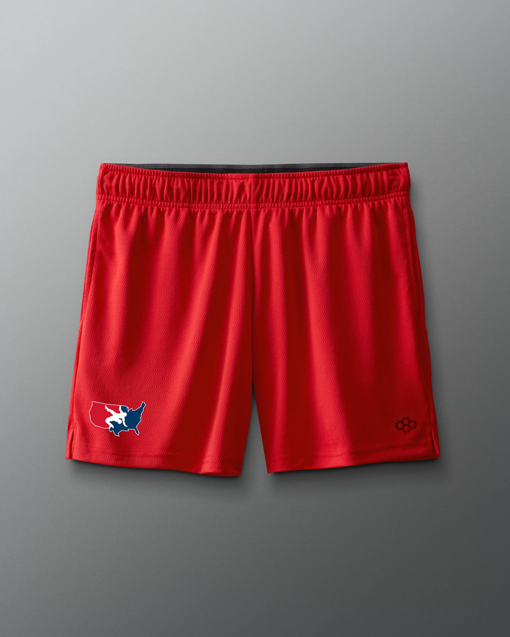 USAW Logo 6" 2.0 Mesh Shorts - Image 4