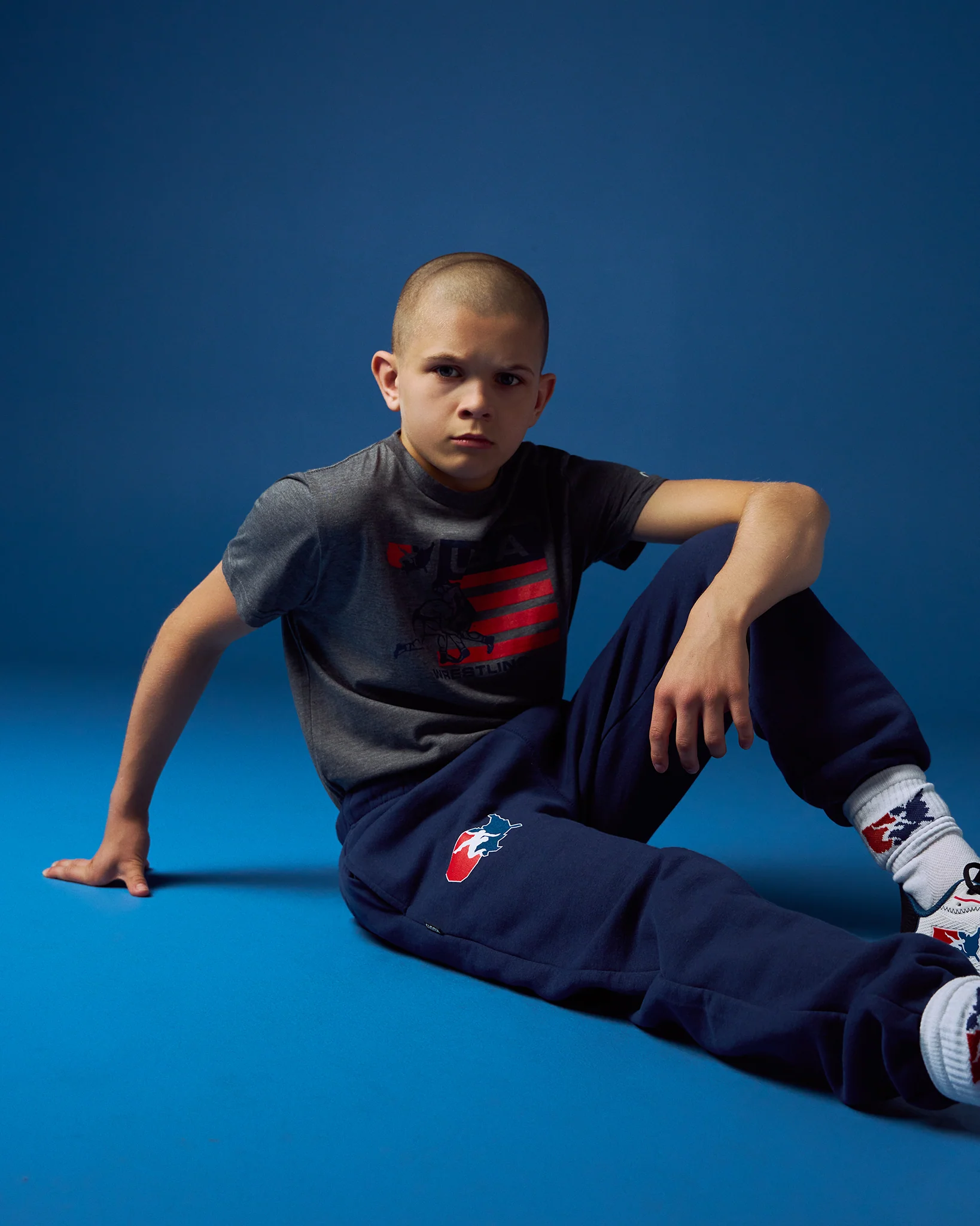 USAW Logo Comfort Fleece Youth Sweatpant - Image 3