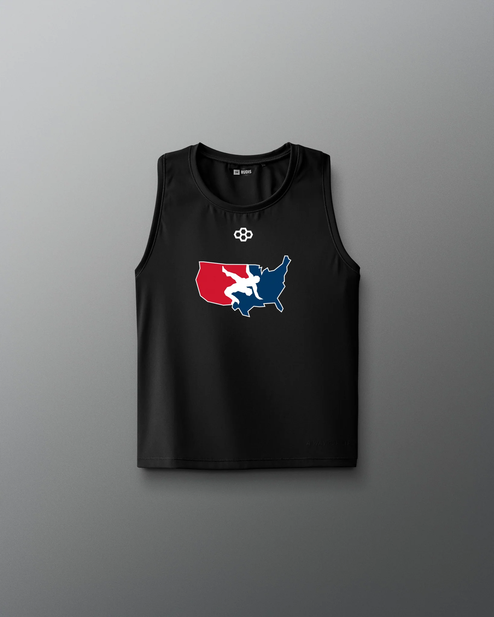 USAW Logo COOL-FEEL Women's Crop Tank Top - Image 3