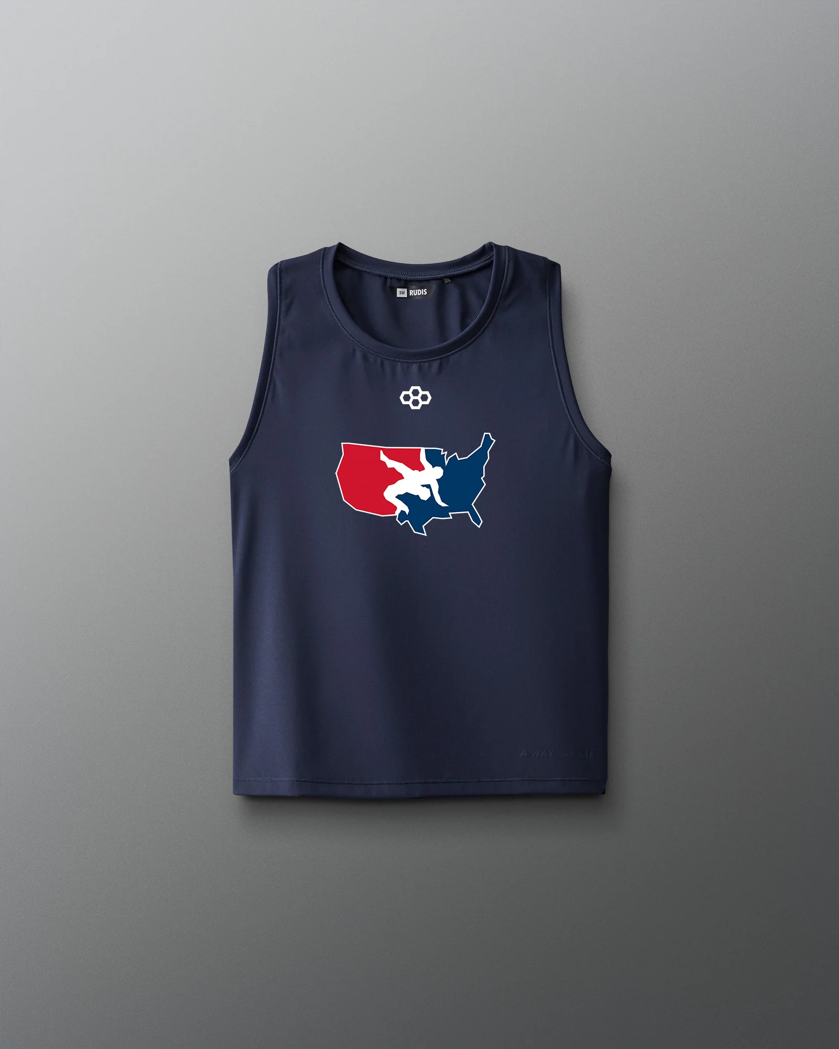 USAW Logo COOL-FEEL Women's Crop Tank Top - Image 7