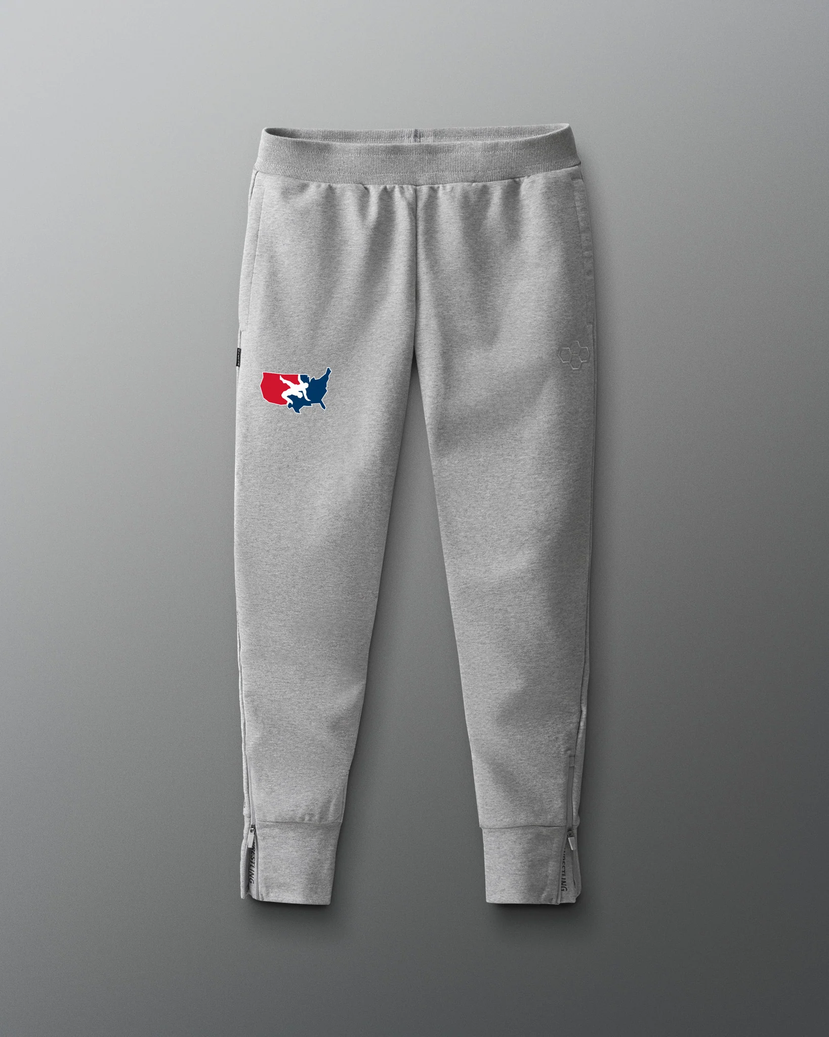 USAW Logo Elite Terry Jogger - Image 3