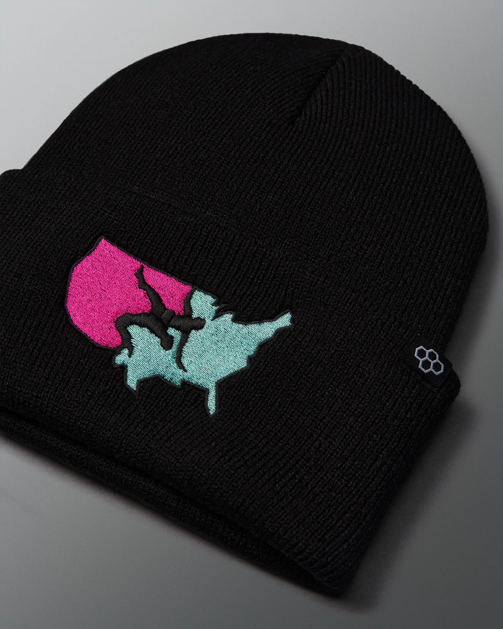 USAW Logo Foldover Beanie - Image 3