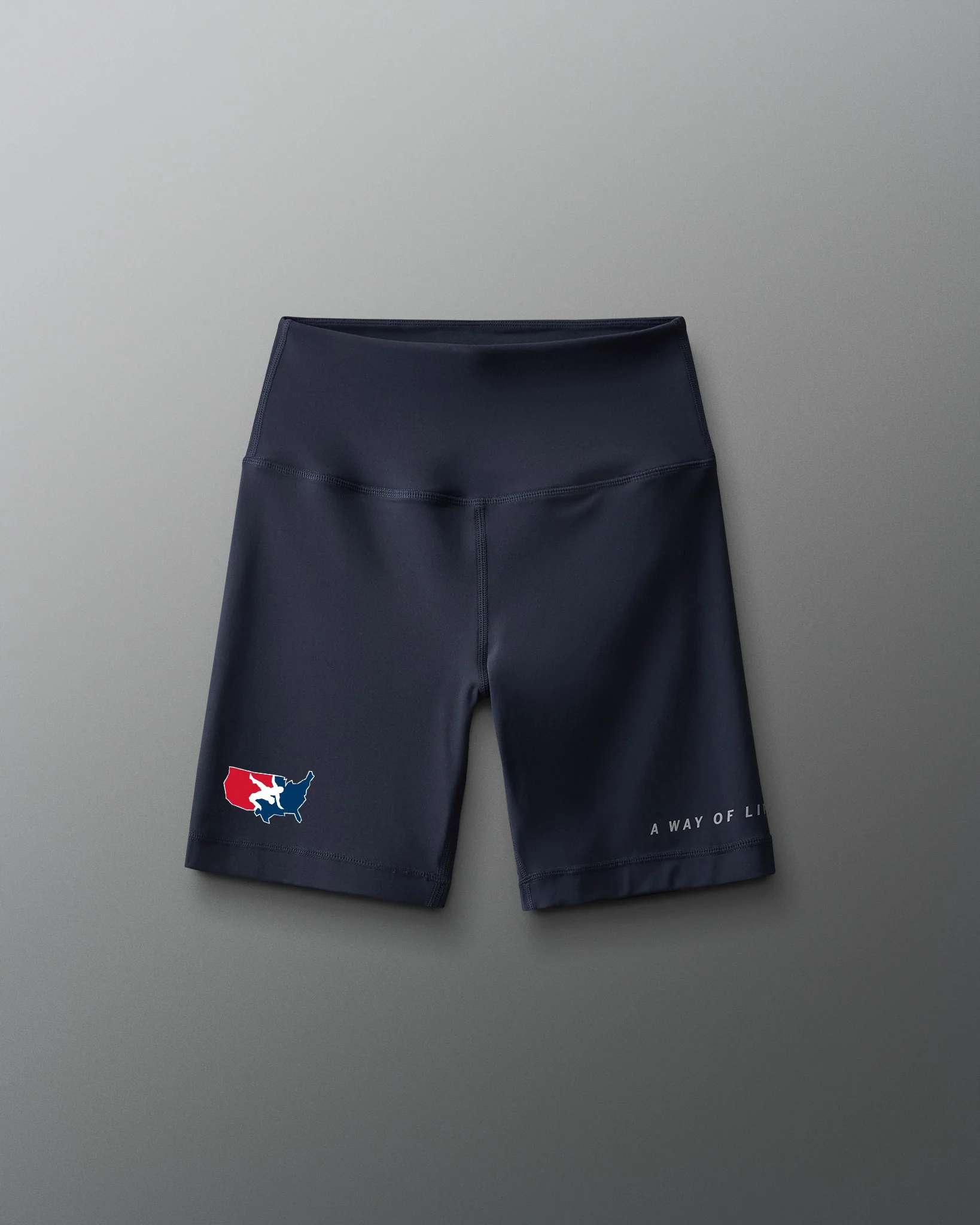 USAW Logo Women's Biker Shorts - Image 2