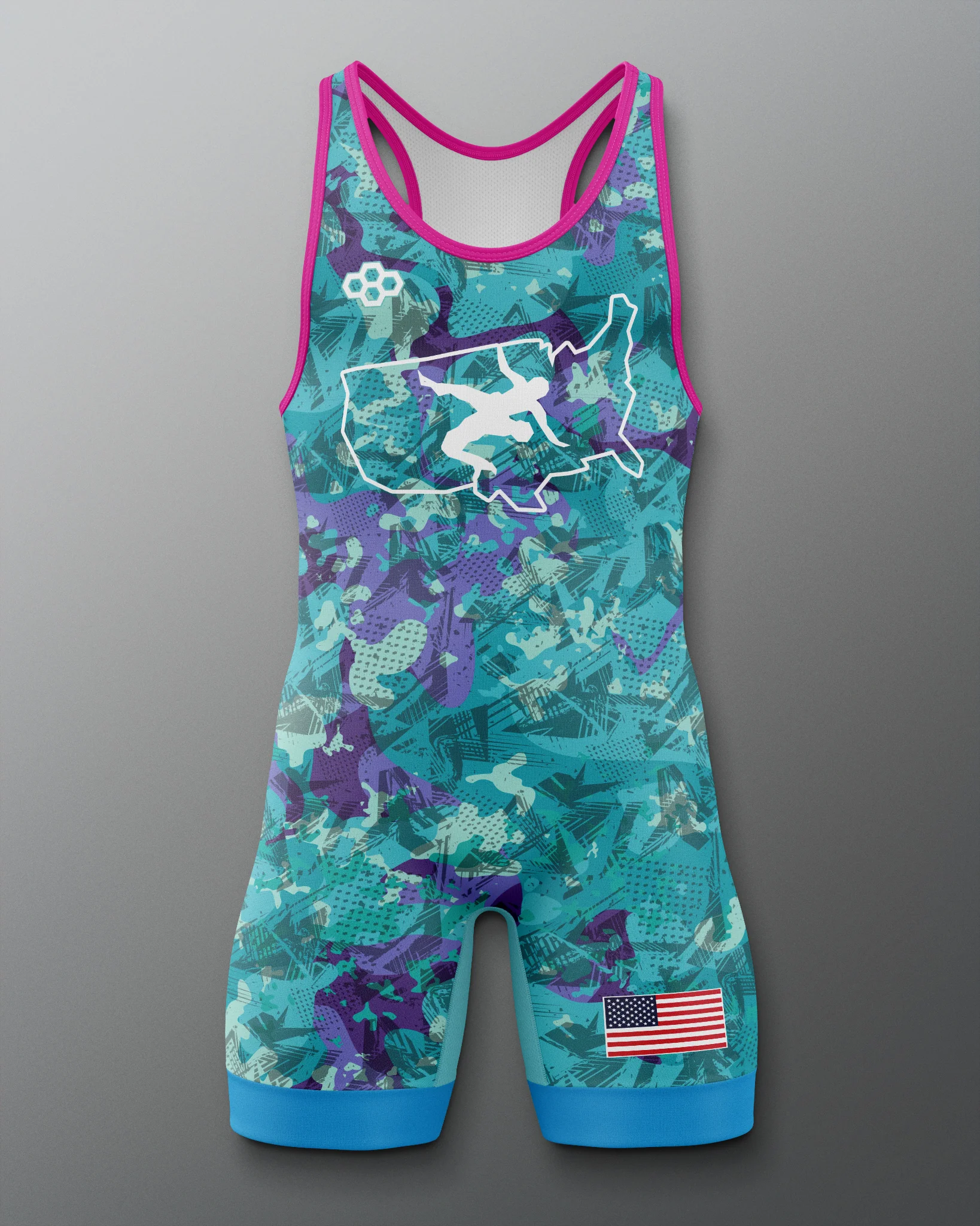 USAW Scatter Icon 2.0 Elite Singlet - Image 10