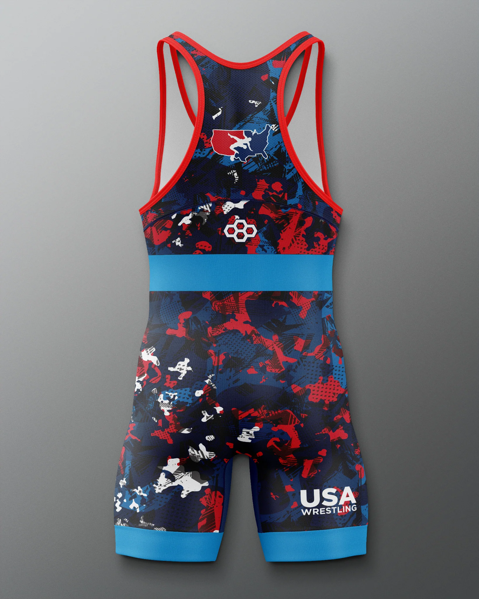 USAW Scatter Icon 2.0 Elite Singlet - Image 2