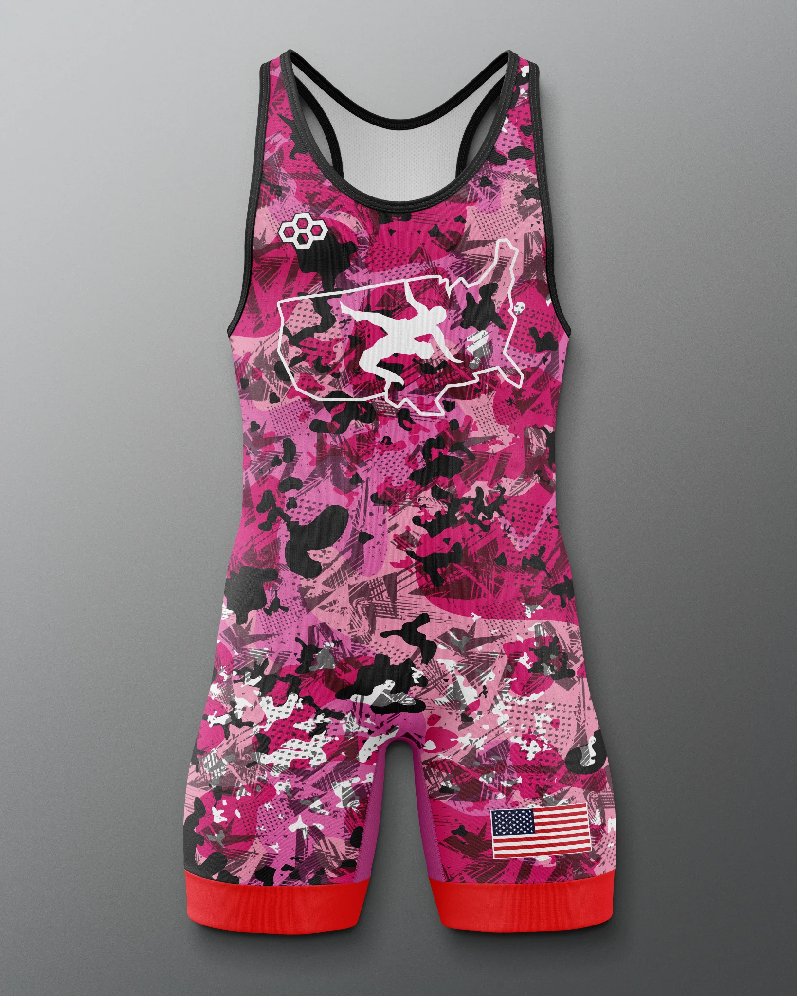 USAW Scatter Icon 2.0 Elite Singlet - Image 4