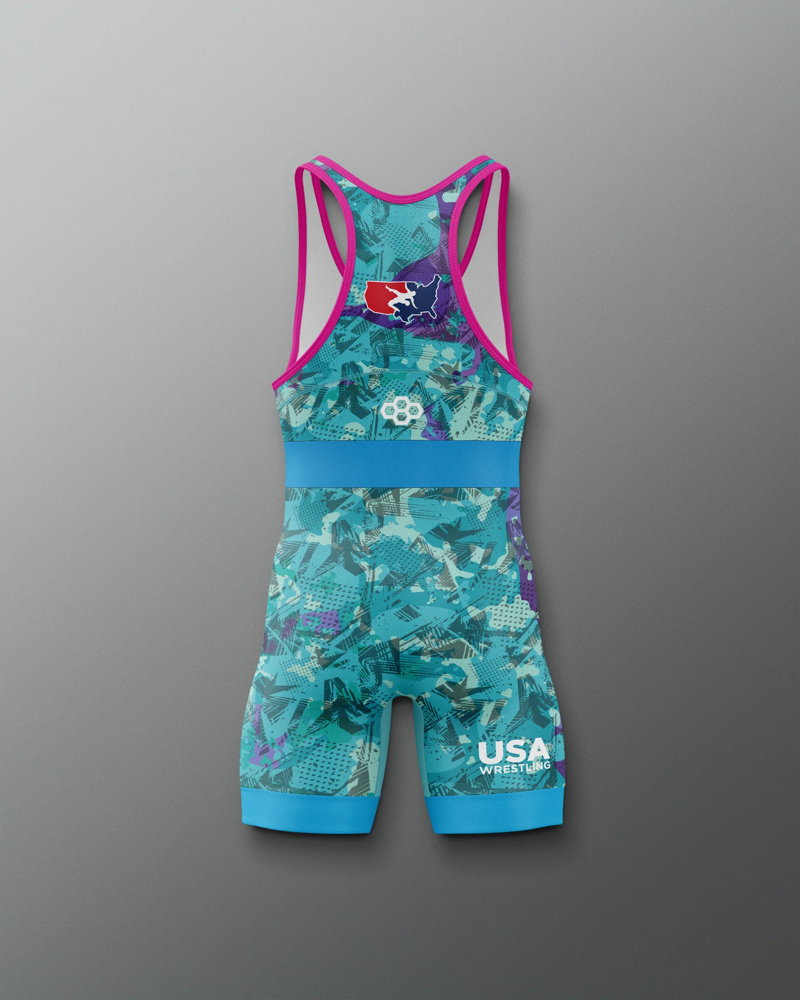 USAW Scatter Icon Boy's 2.0 Elite Singlet - Image 11