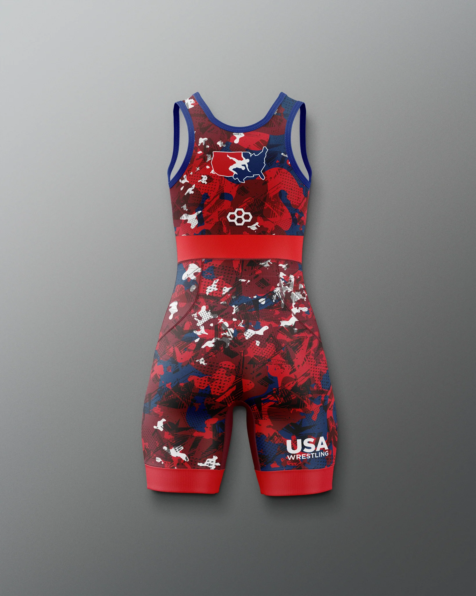 USAW Scatter Icon Girl's 2.0 Elite Singlet - Image 6