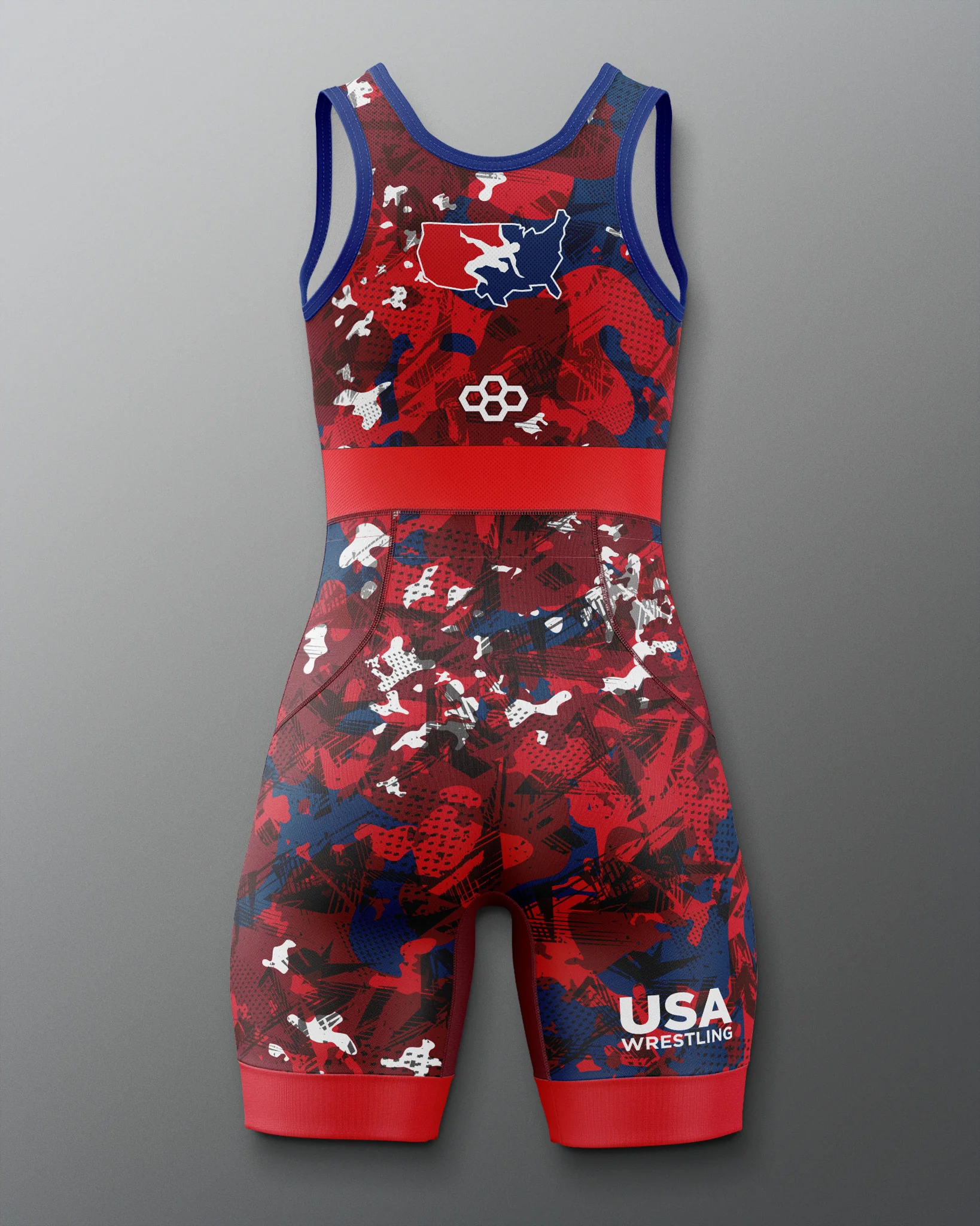 USAW Scatter Icon Women's 2.0 Elite Singlet - Image 6