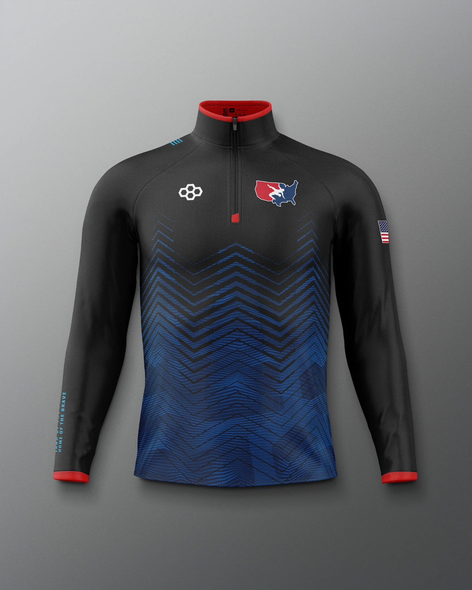 USAW Sublimated 1/4 Zip