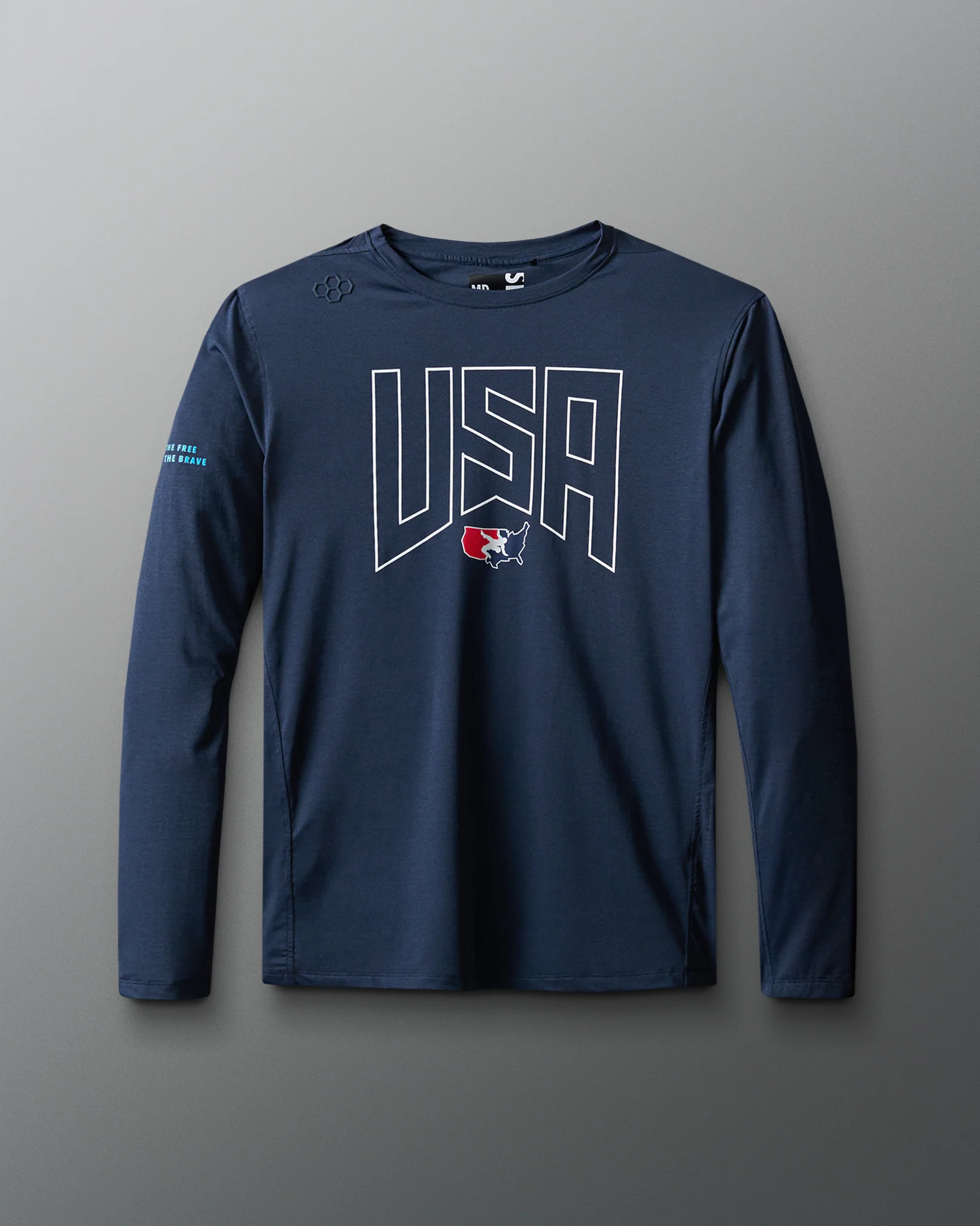 USAW USA Performance Heather Long Sleeve