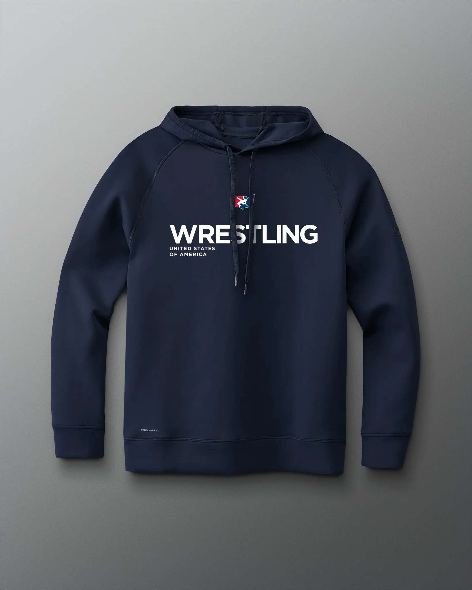 USAW Wrestling COOL-FEEL Hoodie - Image 2