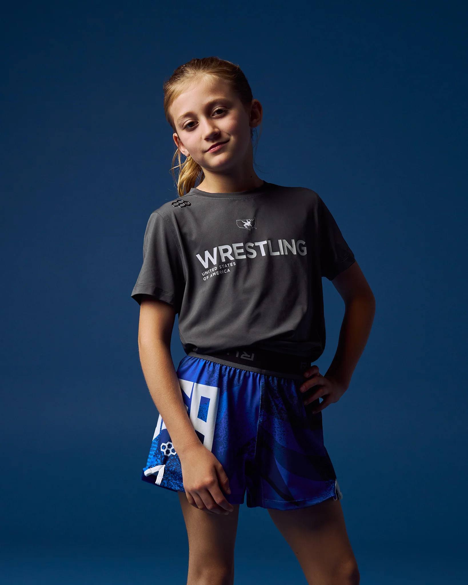 USAW Wrestling Youth Performance T-Shirt - Image 16