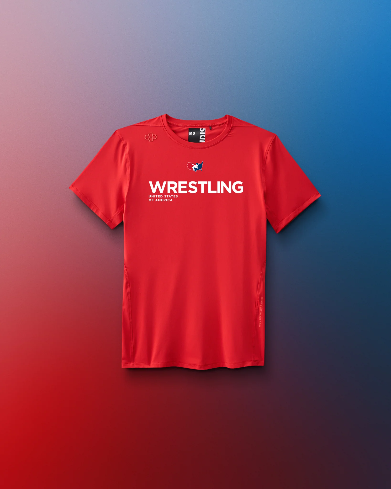 USAW Wrestling Youth Performance T-Shirt - Image 5