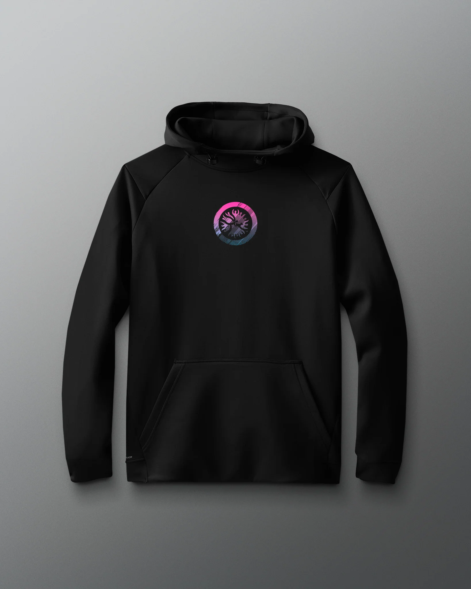 UWW Abstract Emblem Cool-Feel Scuba Hoodie - Image 2