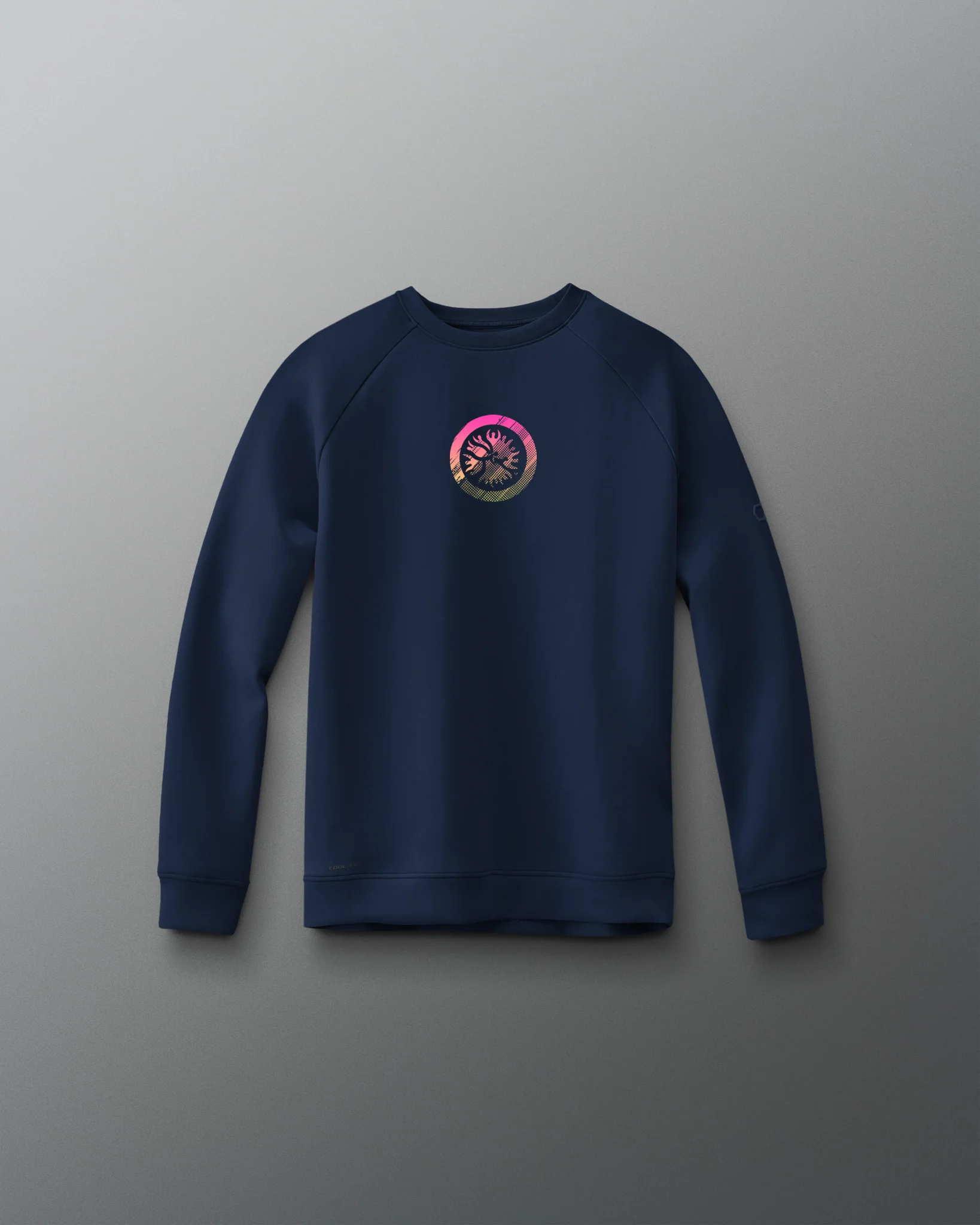UWW Abstract Emblem Youth Cool-Feel Crewneck - Image 14