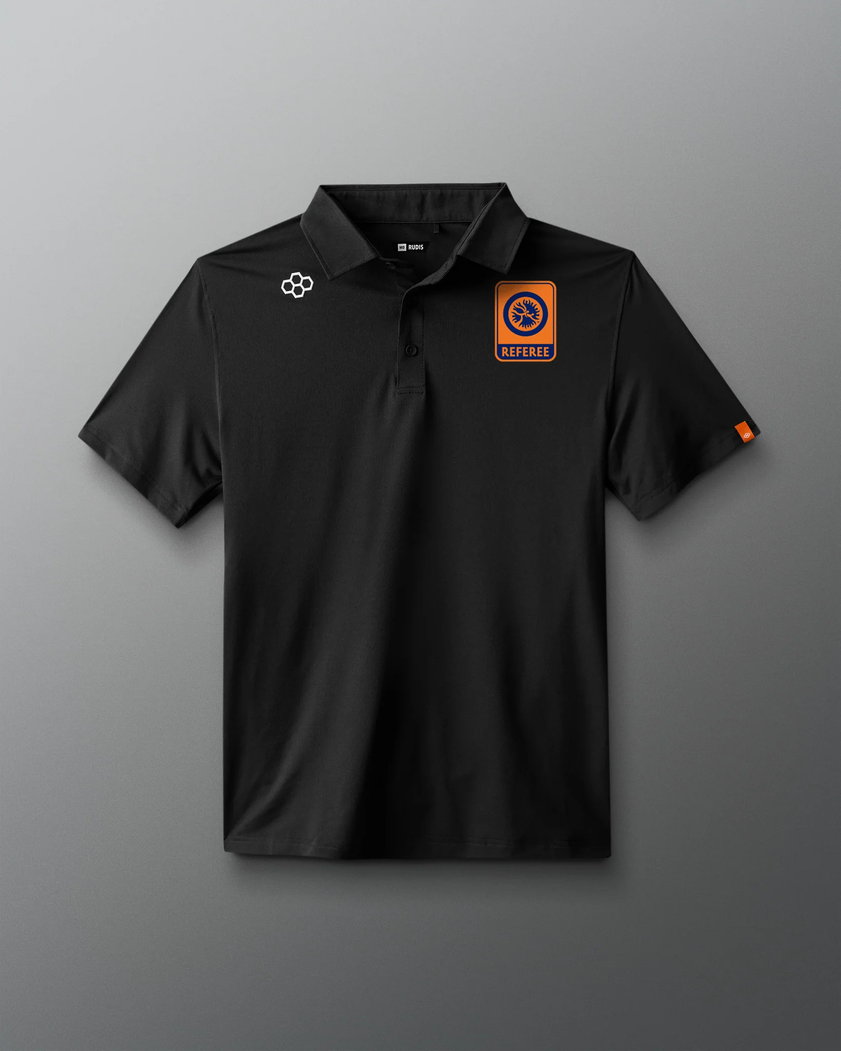 UWW Referee Classic Performance Hex Polo