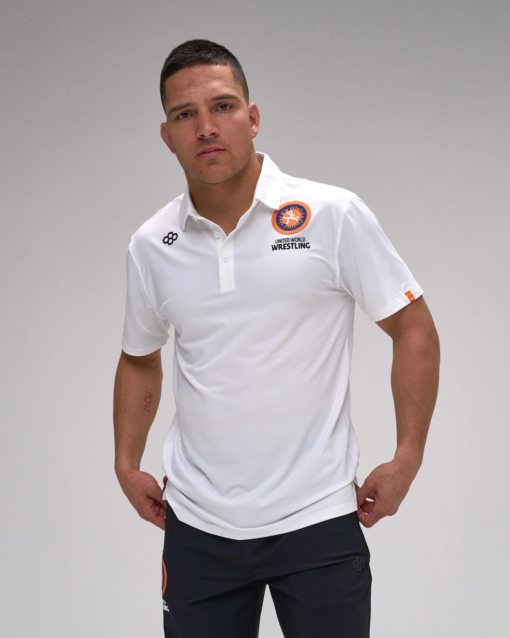 UWW Classic Performance Hex Polo - Image 7