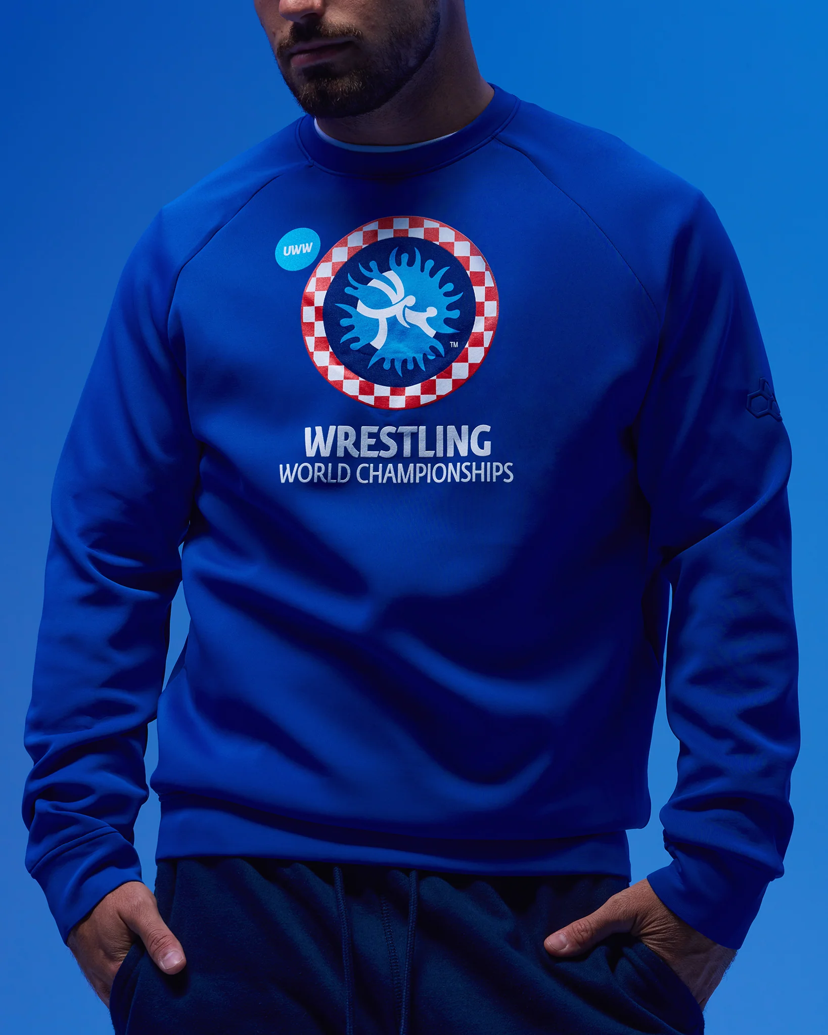 UWW Worlds COOL-FEEL Crewneck - Image 2