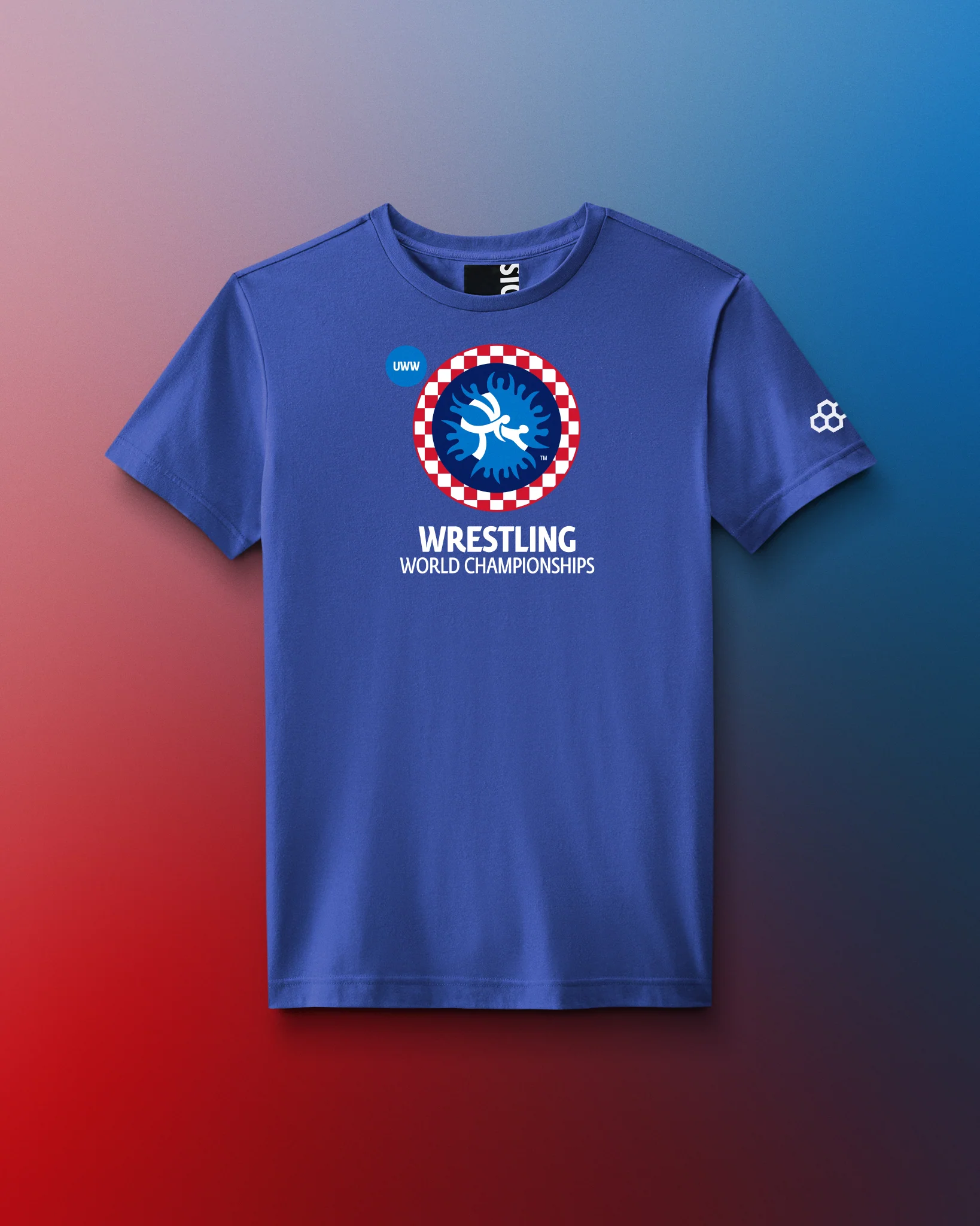 UWW Worlds Logo Elite Super Soft T-Shirt - Image 7