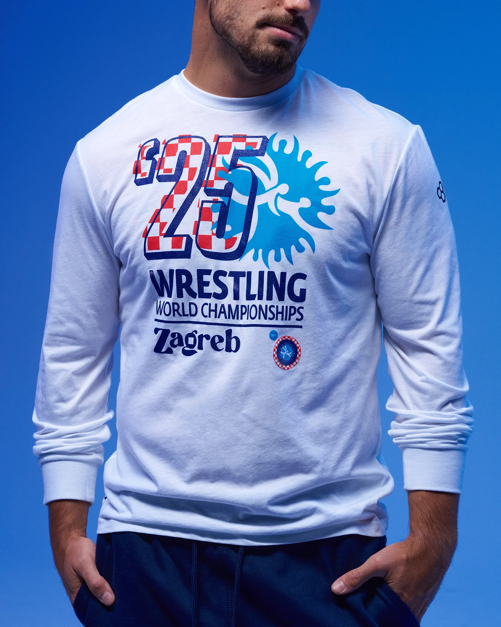 UWW Wrestling Worlds Elite Super Soft Long Sleeve - Image 2