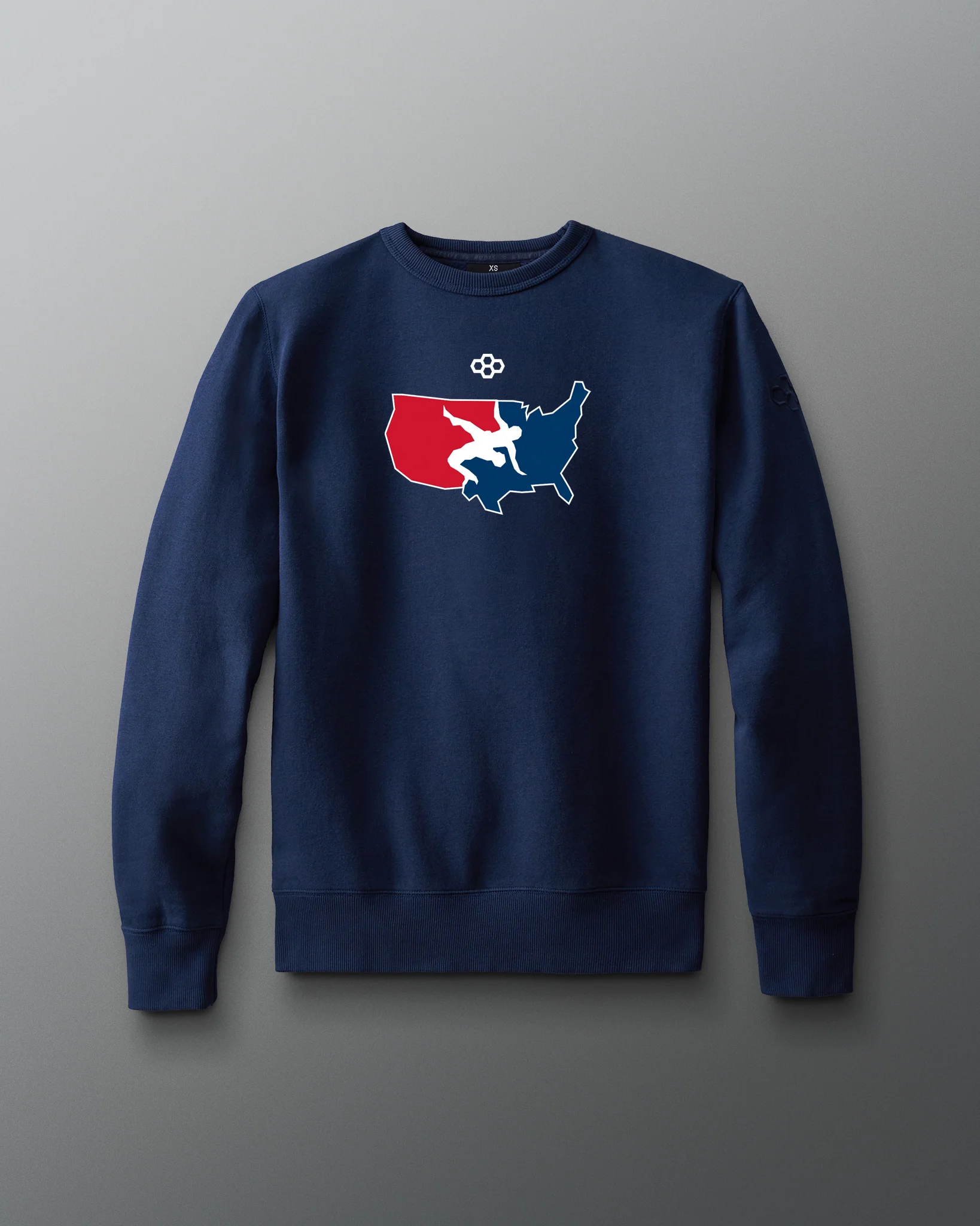 USAW Logo Comfort Fleece Crewneck