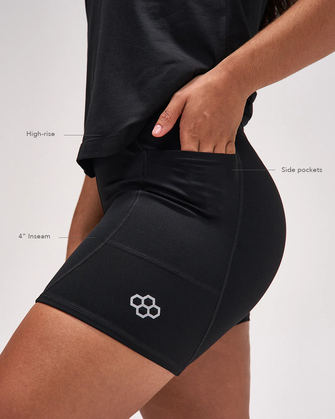 Women's Biker Short w/ Pocket - Image 2